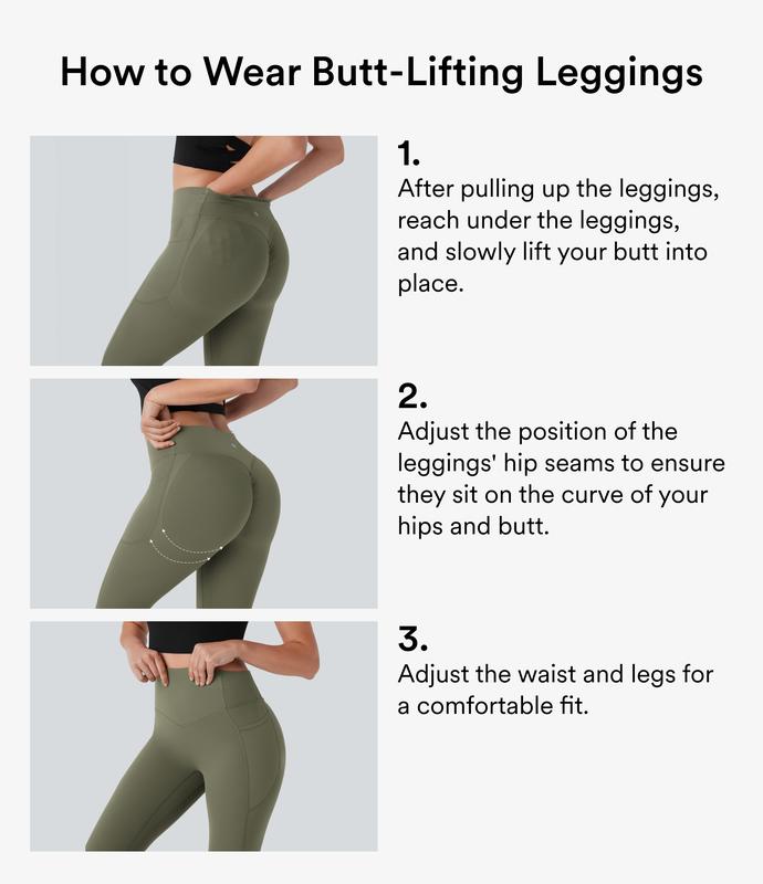 SculptLift High‑Waist Shaping Leggings with Pockets