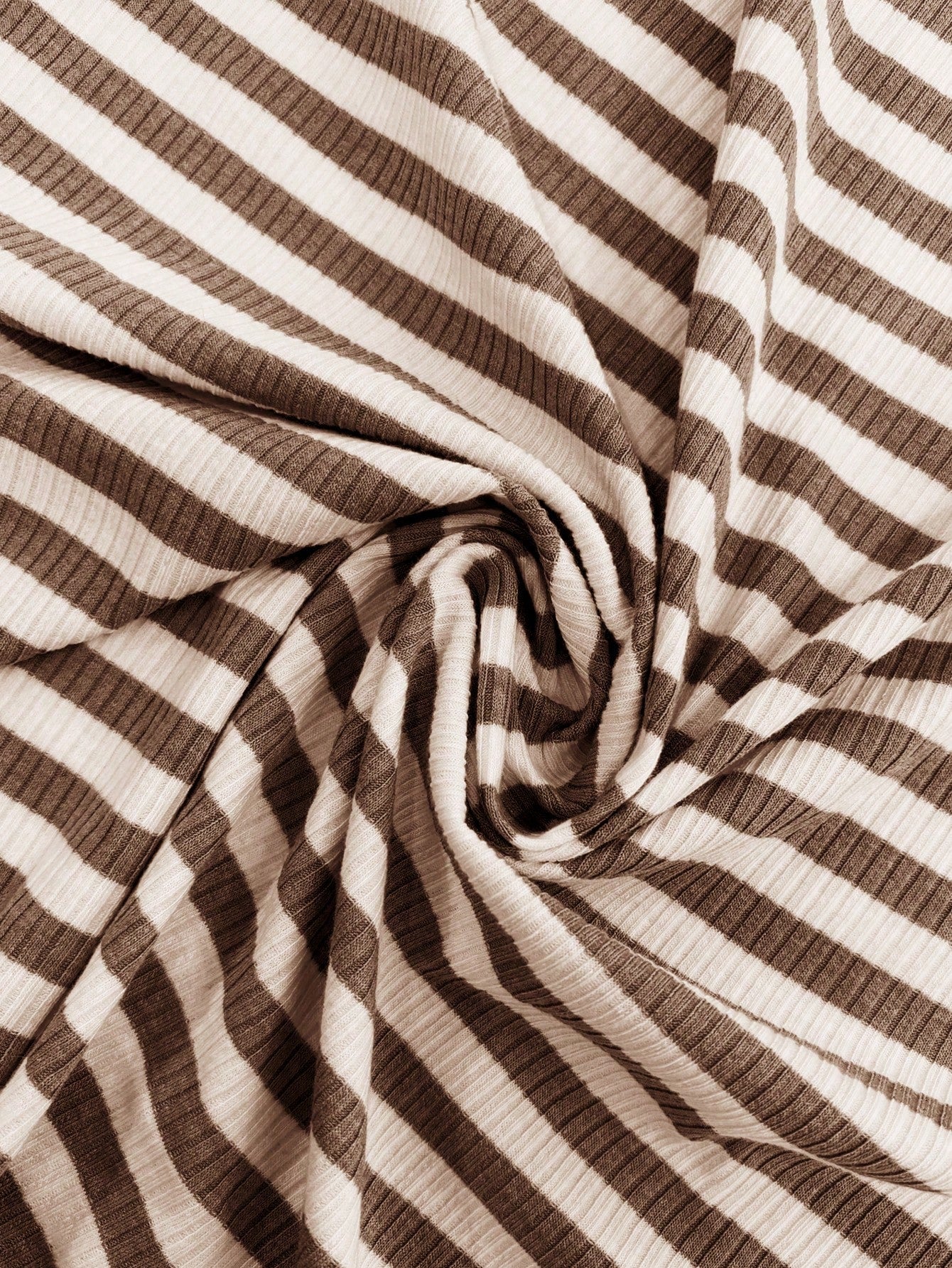 Women's Slouchy Square Neck Stripe Long Sleeve Crop Top & Low-Rise Wide Leg Trousers Co-ord, Minimalist Two Piece Outfits, Cozy Womenswear