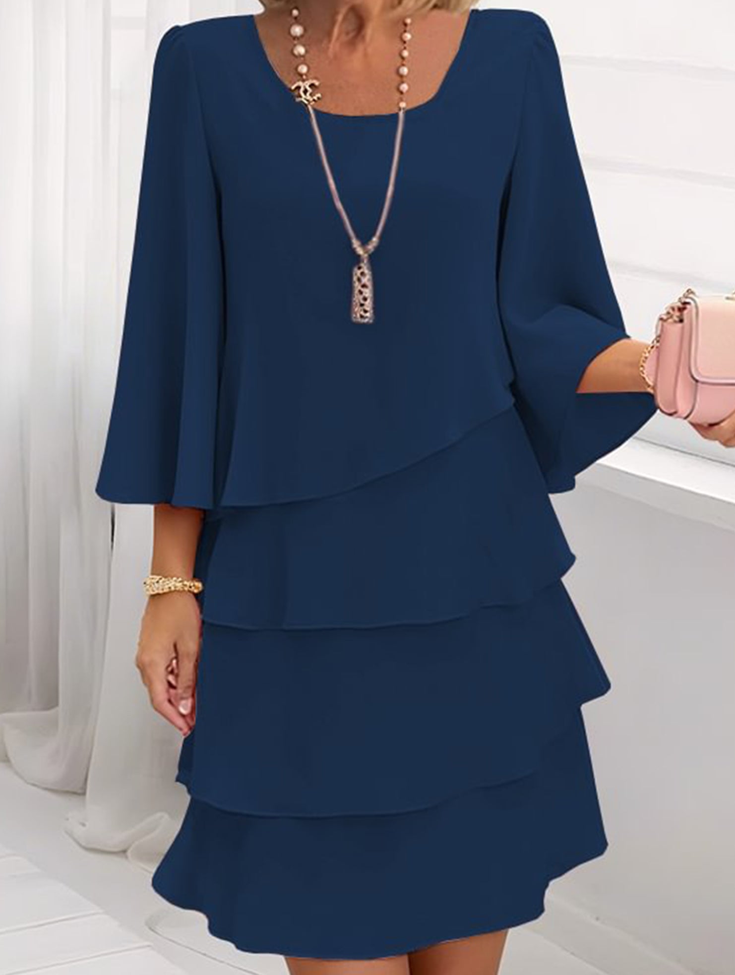 Loose Tiered Cake Dress