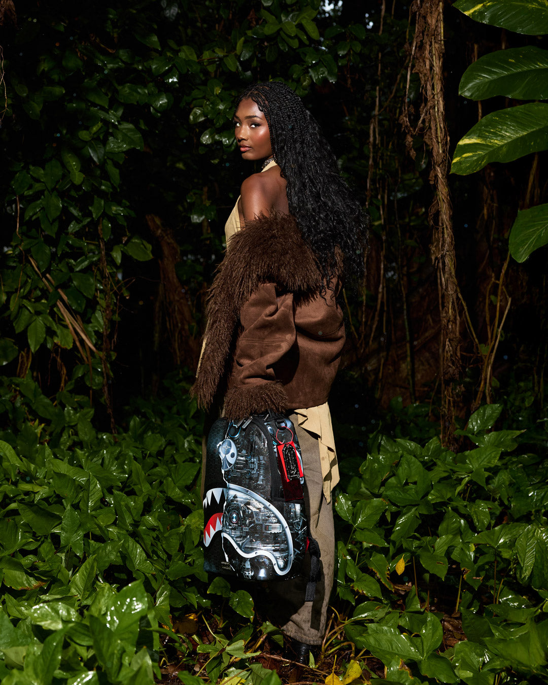 FOUNDATION LADY DEMERZEL ROBOTIC SHARK BACKPACK