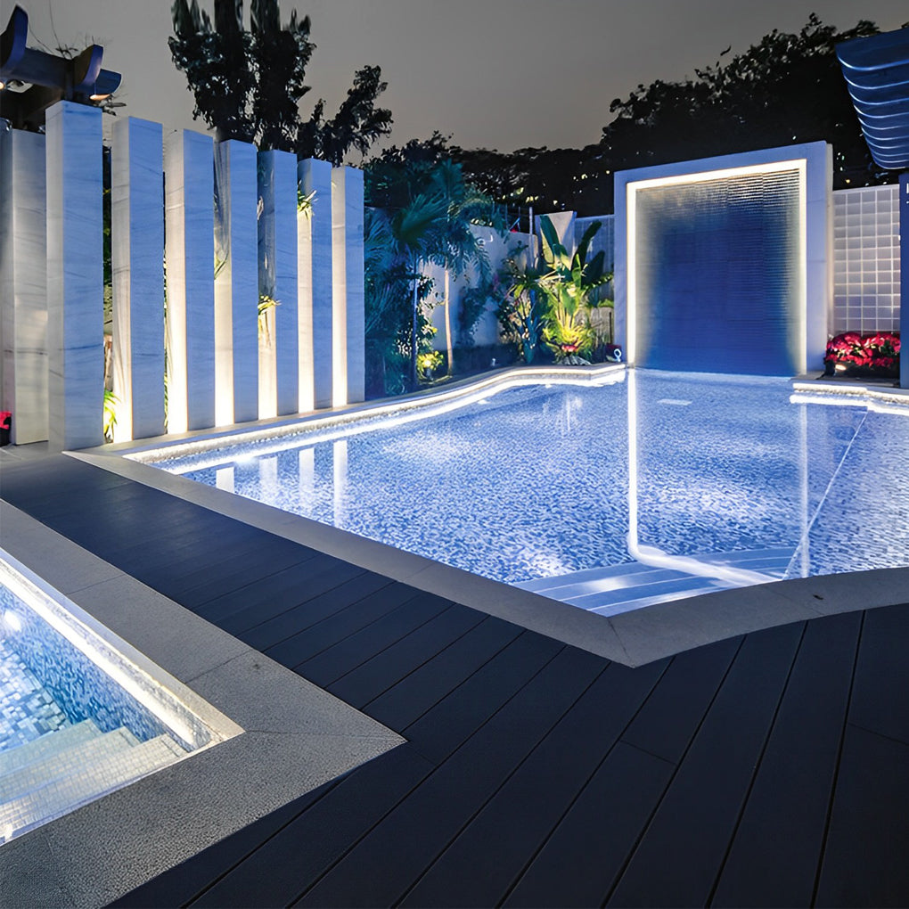 0.39'' Width Waterproof Recessed LED Stair Lighting Modern Flexible Linear Light