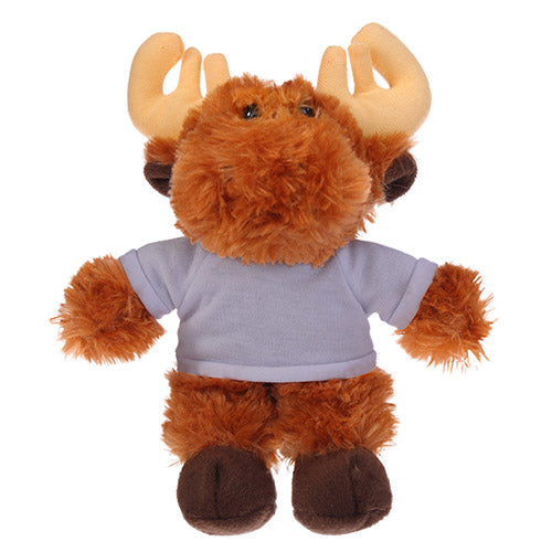 Soft Plush Moose with Tee 8inch