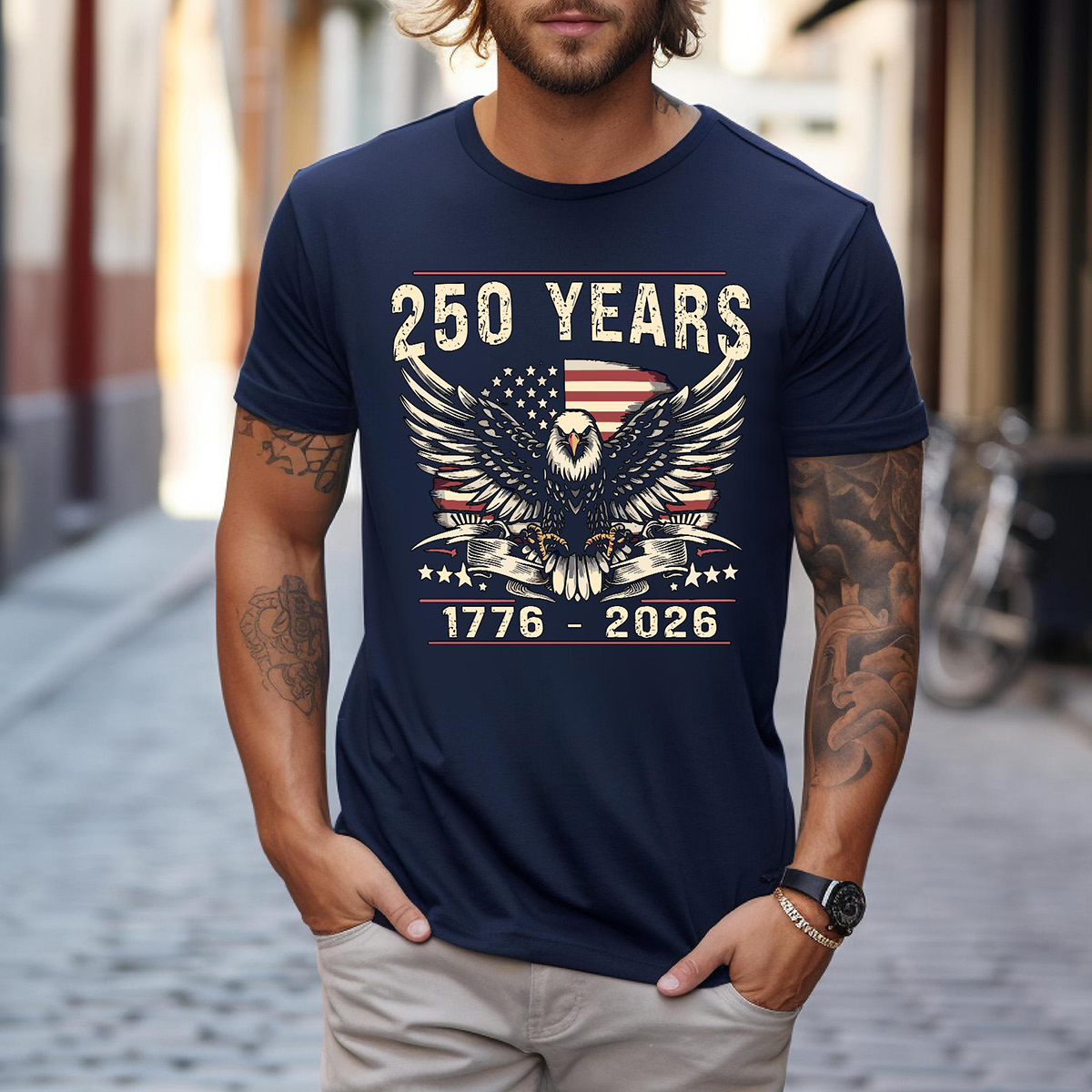 250 Year Old American Unisex T-Shirt