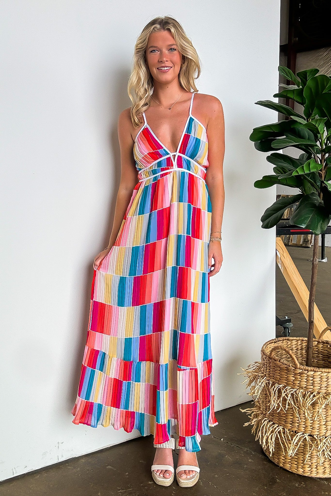 Multi Color Maxi Dress