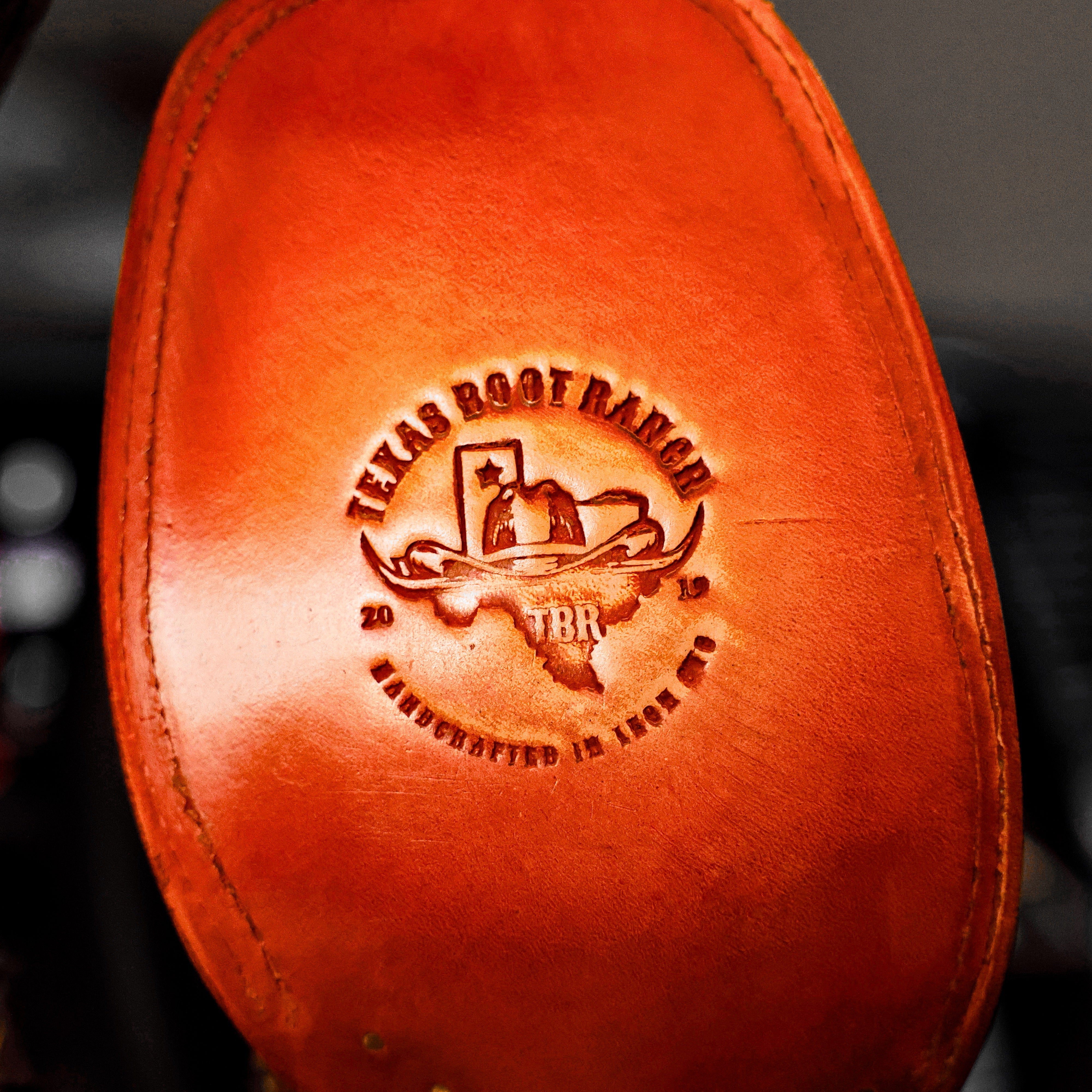 Honey Cognac Python Leather Boots - Square Toe