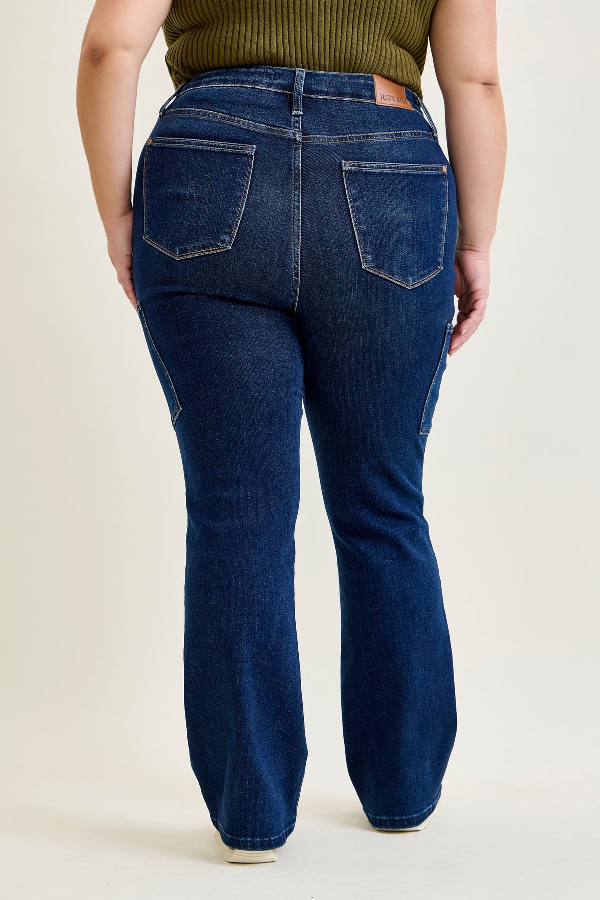 Daisy Cargo Bootcut Jeans - PLUS