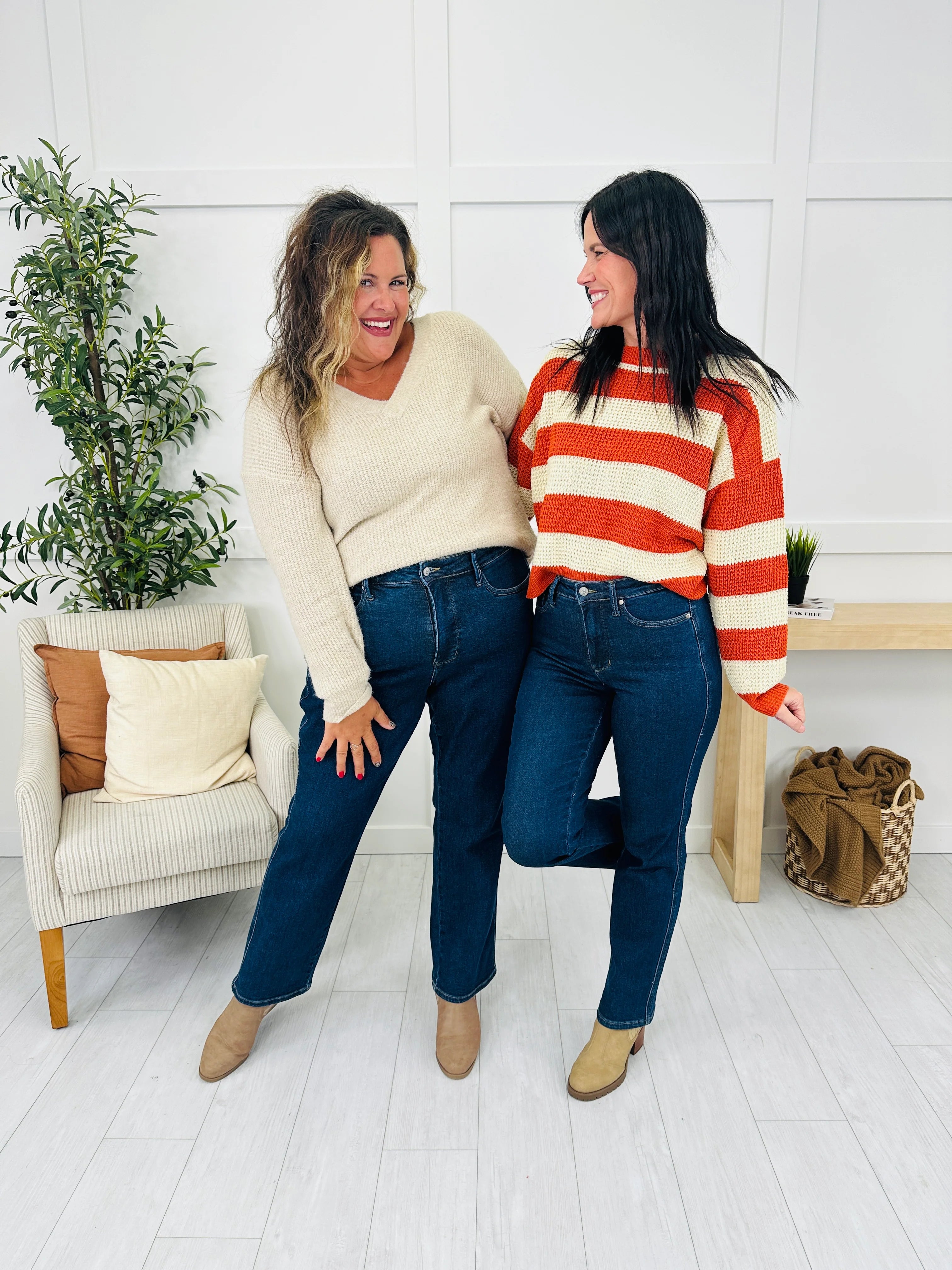 Judy Blue Crazy in Love Tummy Control Straight Leg Jeans