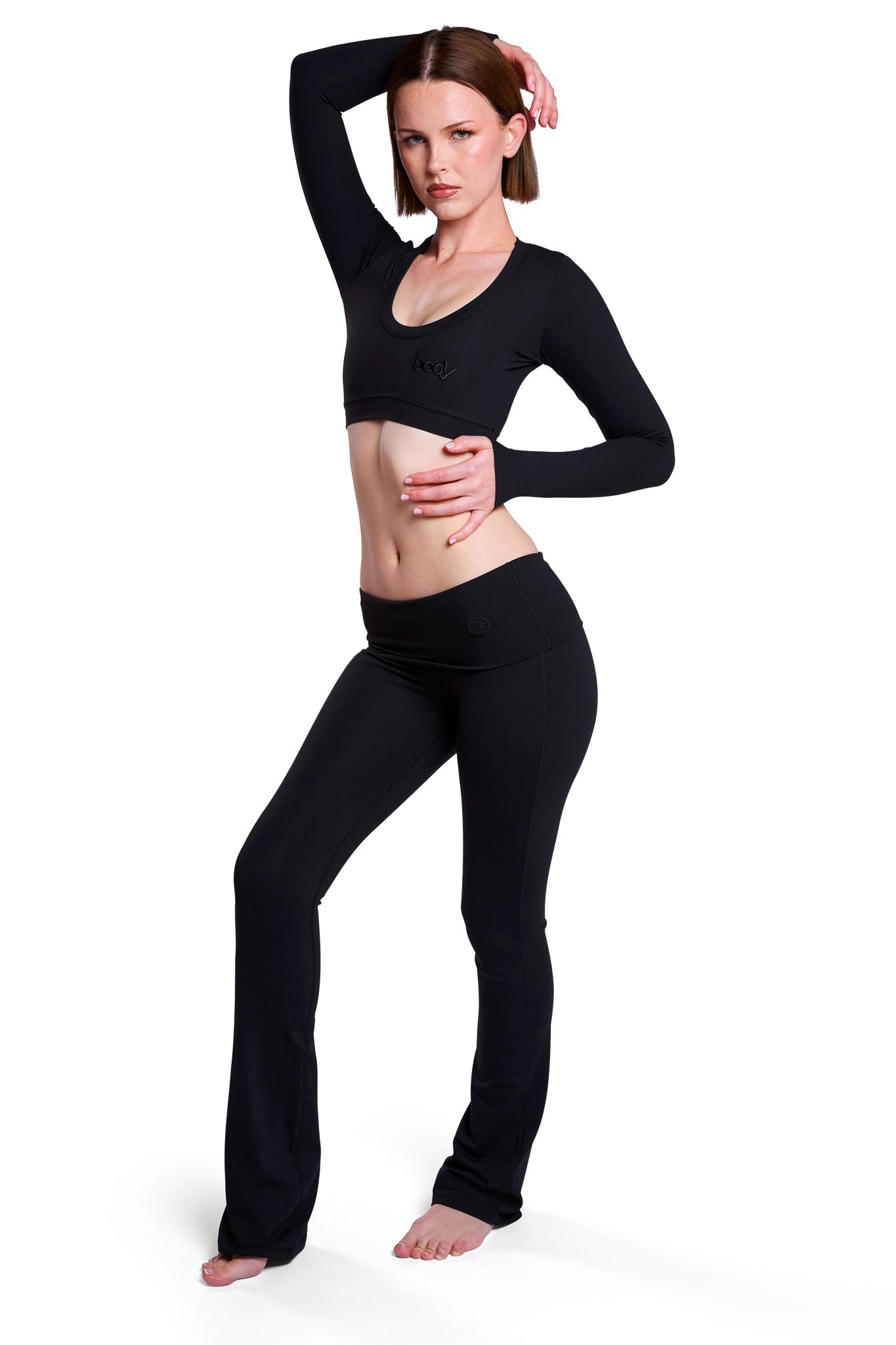 YOGA PANTS (MIDNIGHT BLACK)