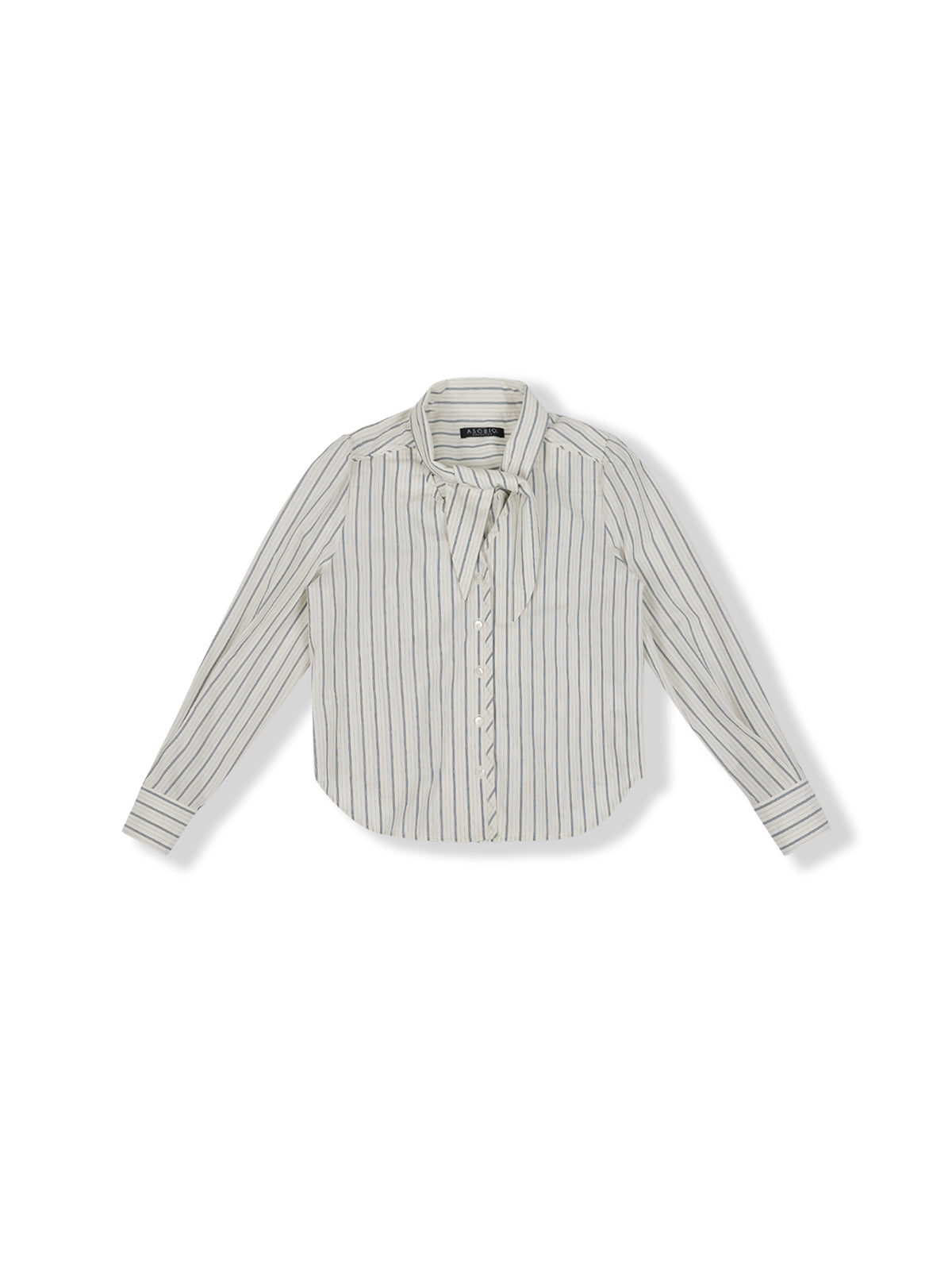 ASOBIO Tie Stripe Shirt