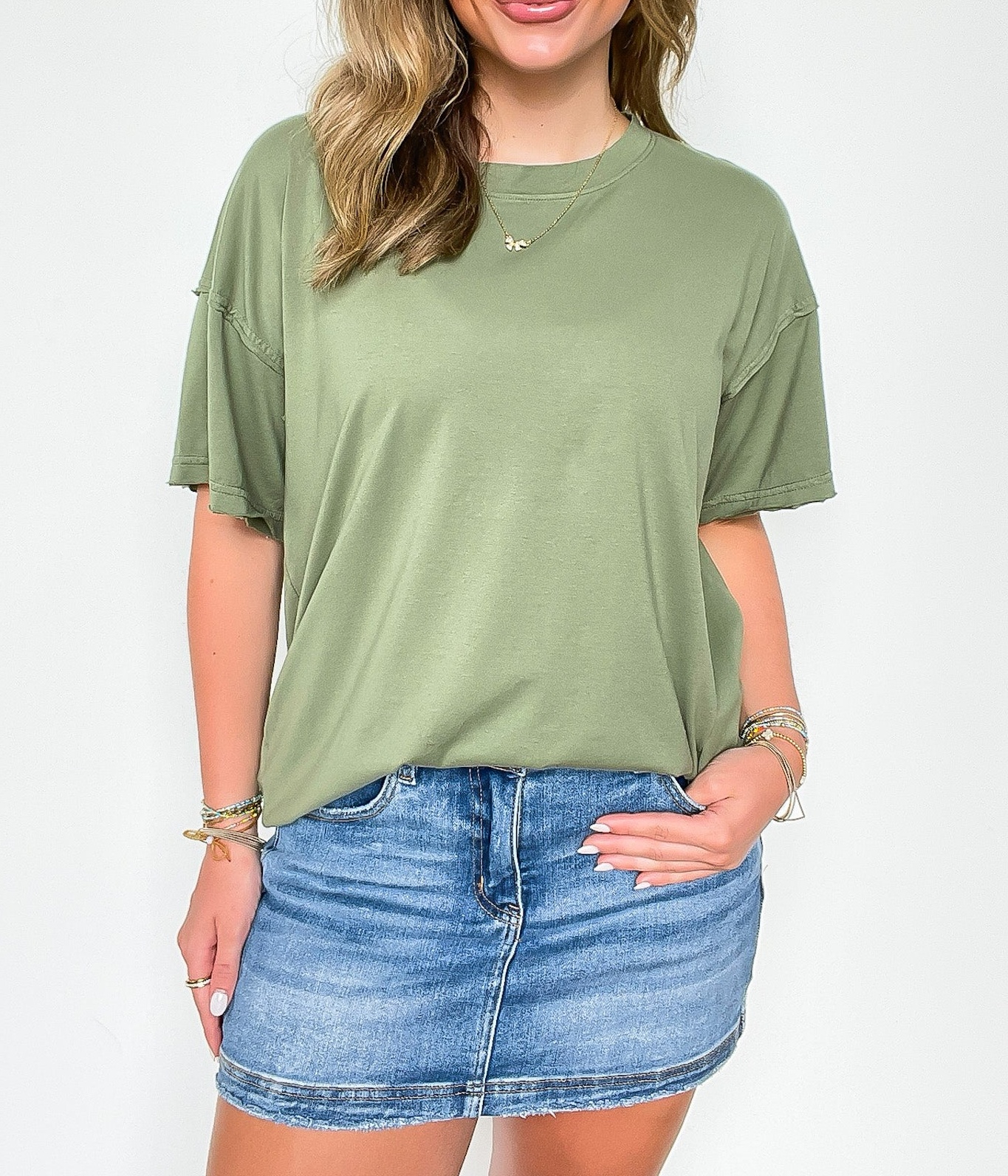 Washed Relaxed Fit Top