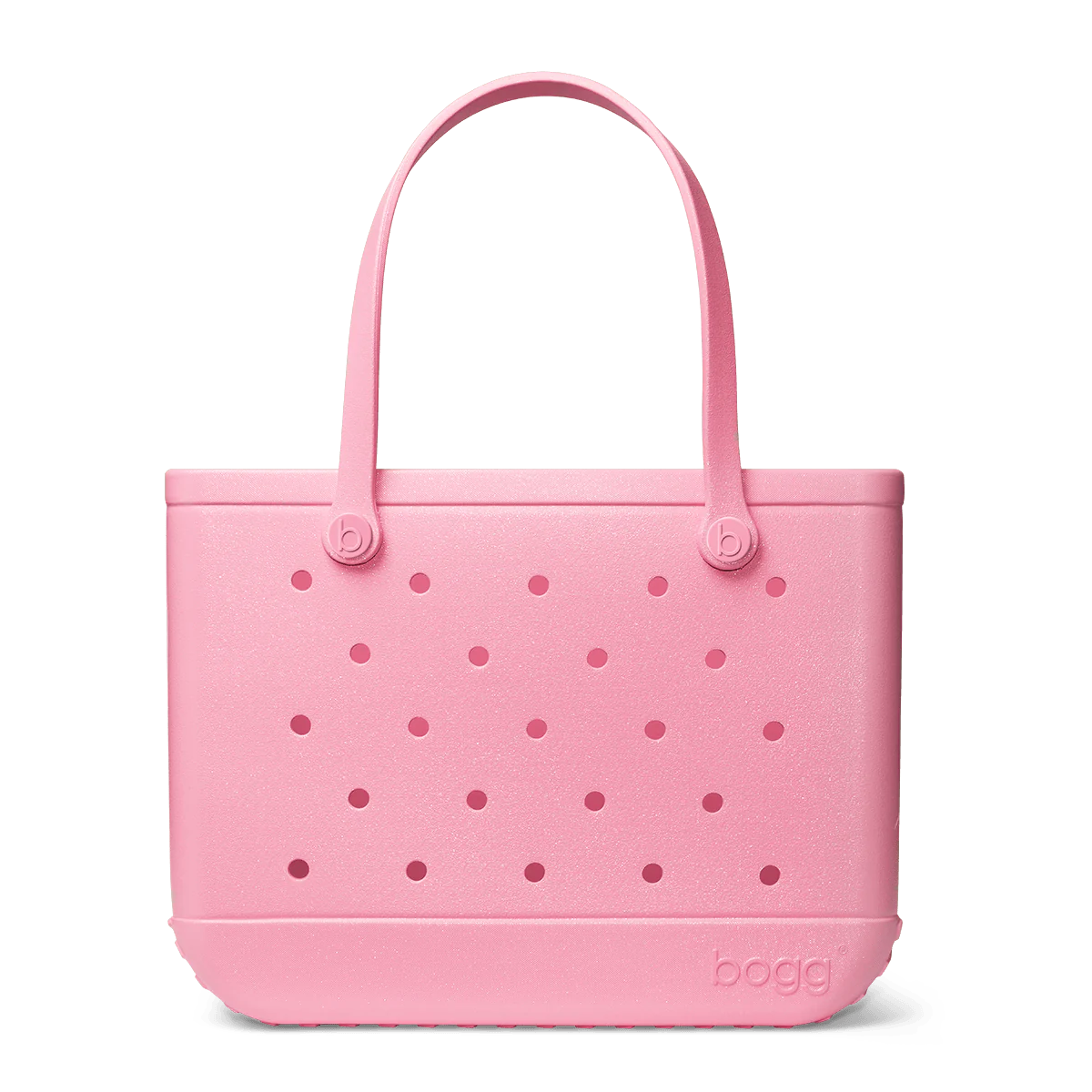 Original Large Tote Bogg Bag - BUBBLEGUM Shimmer
