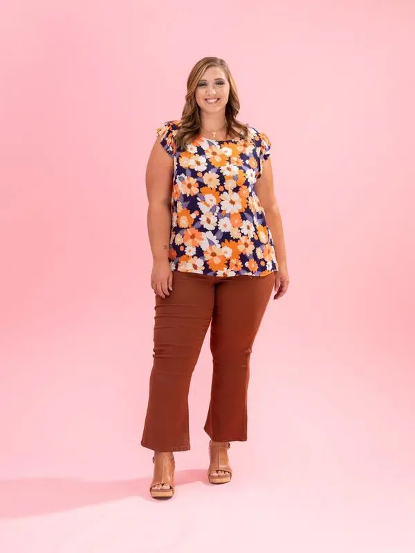 Stretch High Rise Kick Flare(Just $3 Each!)