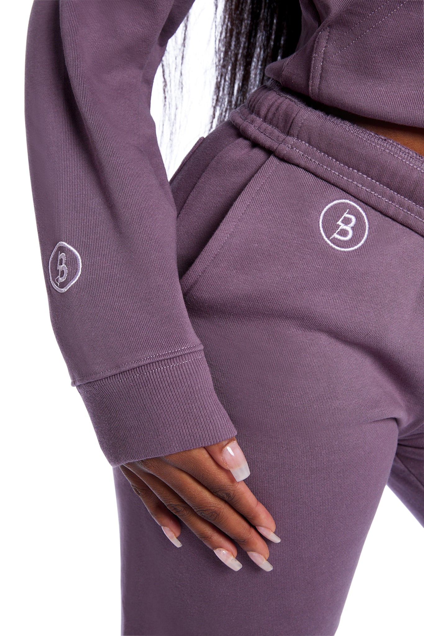 BODY UNIVERSITY SWEATPANTS 2.0 (FADED PURPLE/RED)