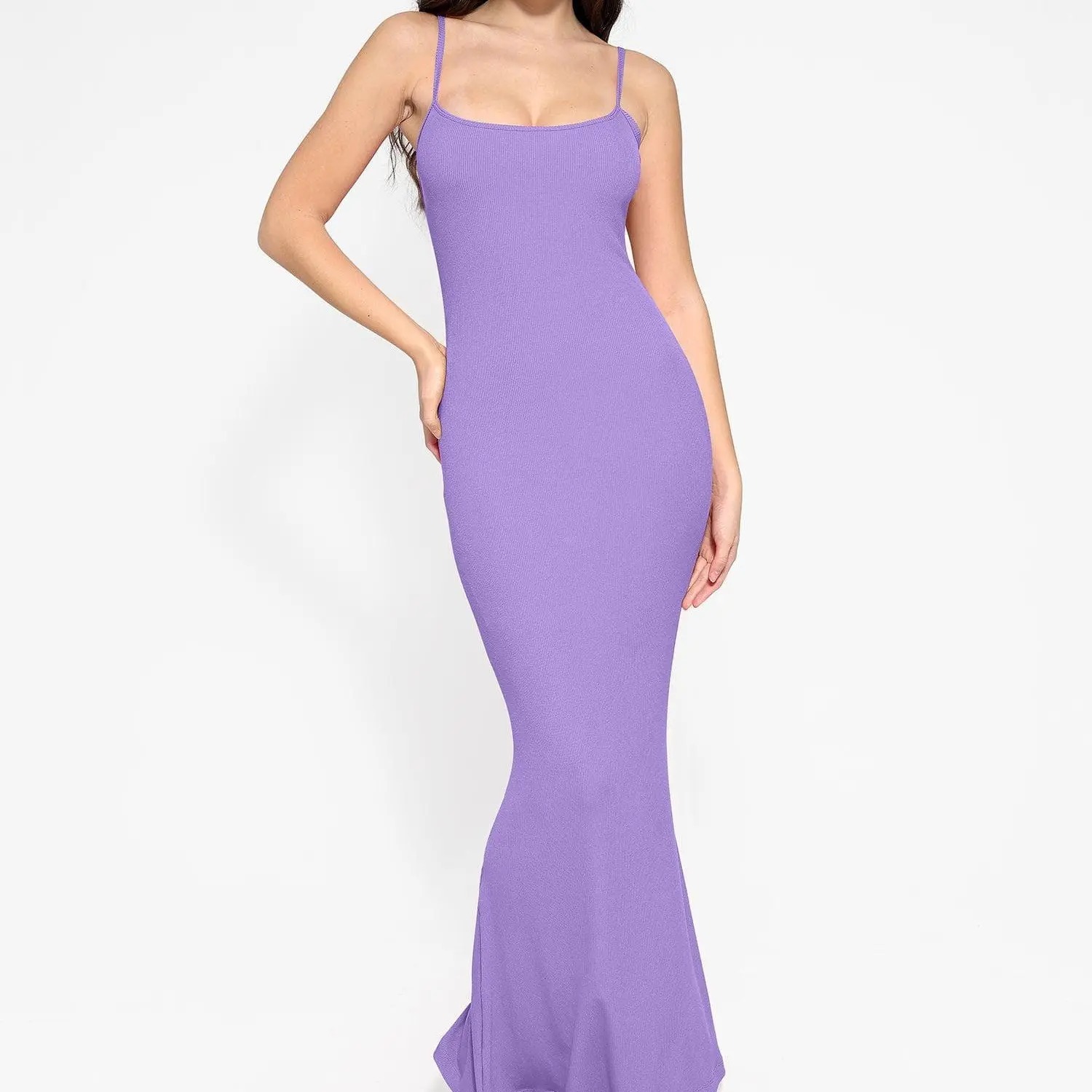 Built-In Shapewear Maxi Dress for Women