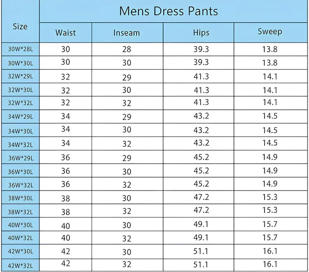 Men's Slim Fit Wrinkle Free Dress Pants