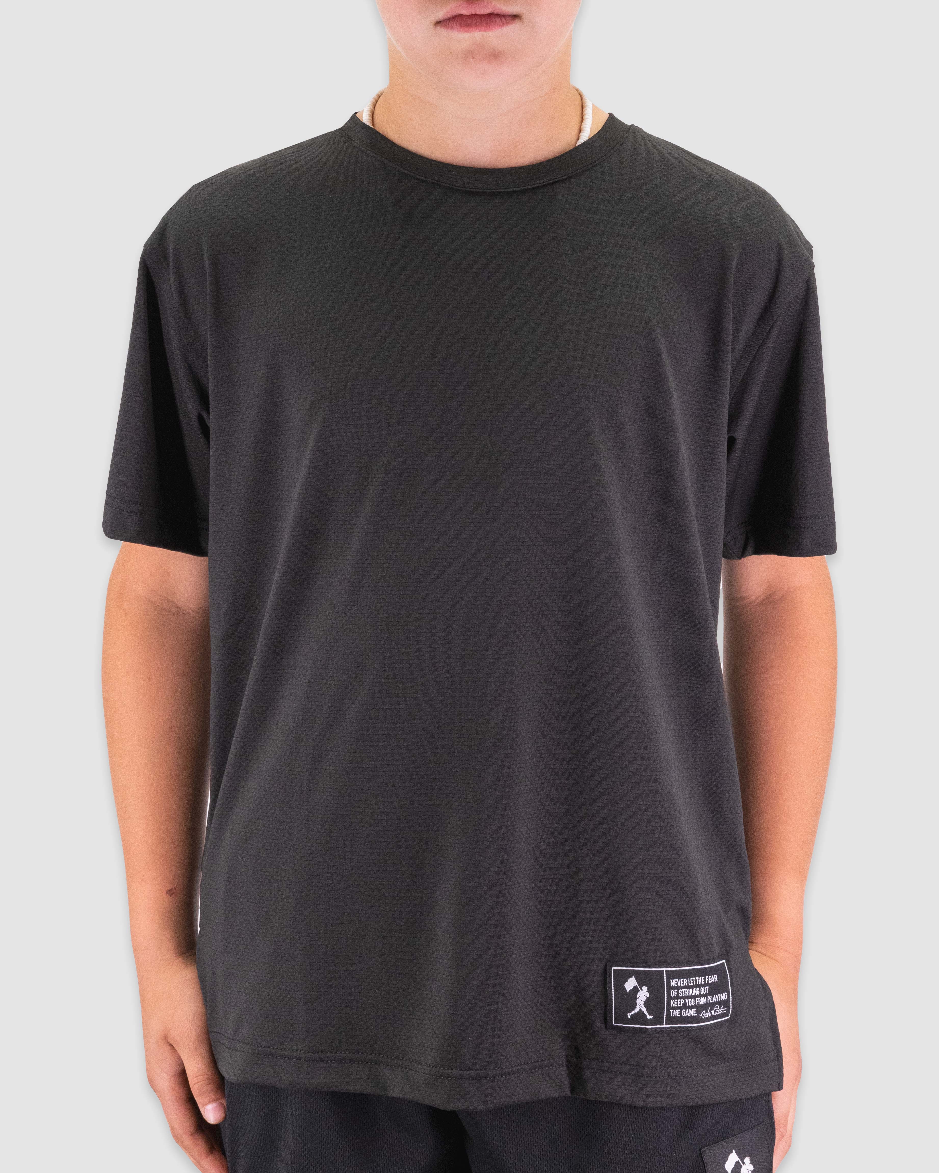 Diamond Flex Lite Training Tee (Black) - Youth