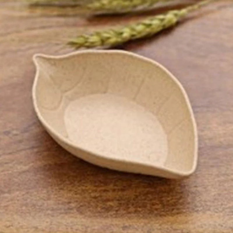 Colorful Leaf Shaped Dish