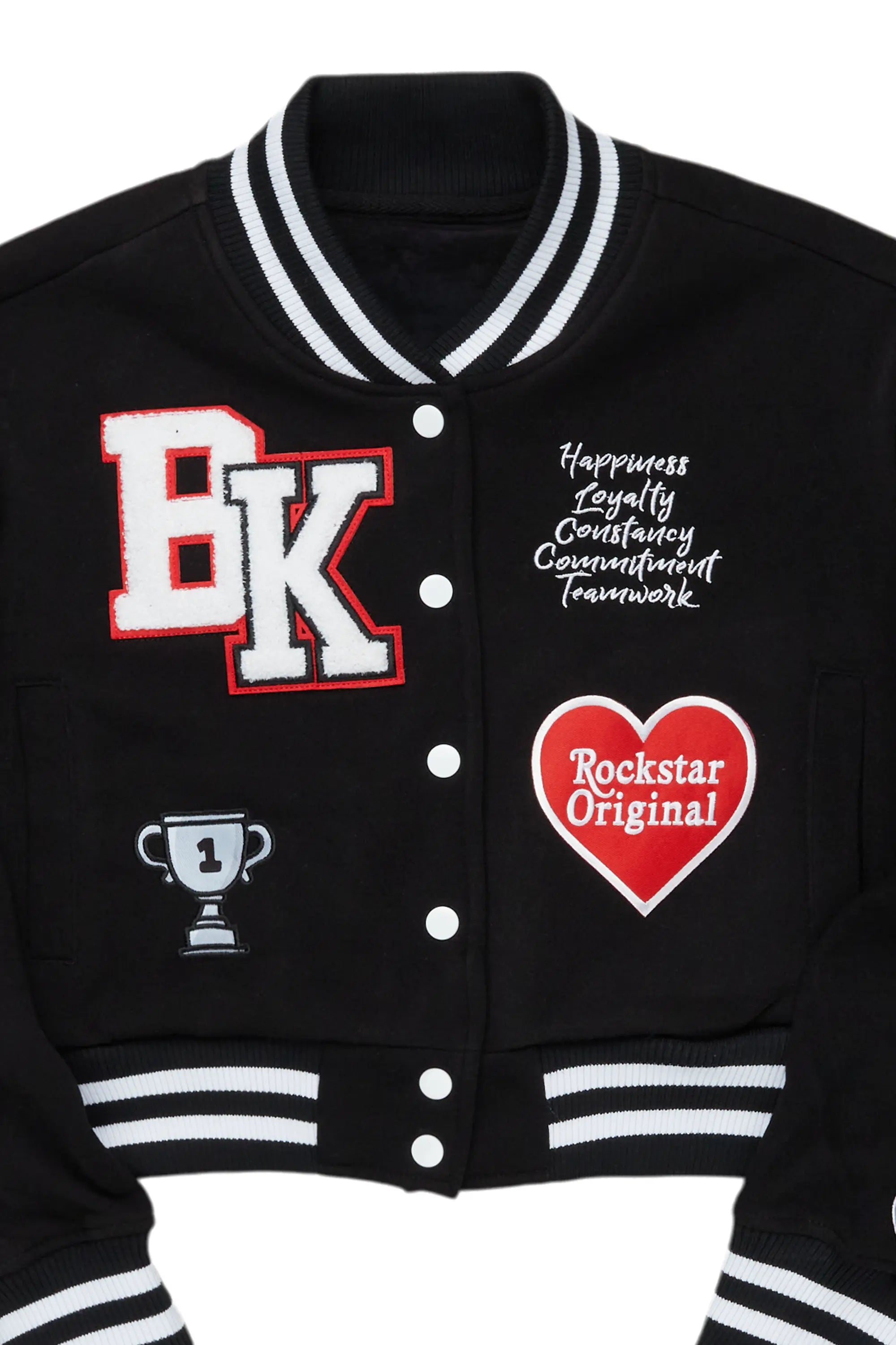 Dianawattee Black Varsity Jacket