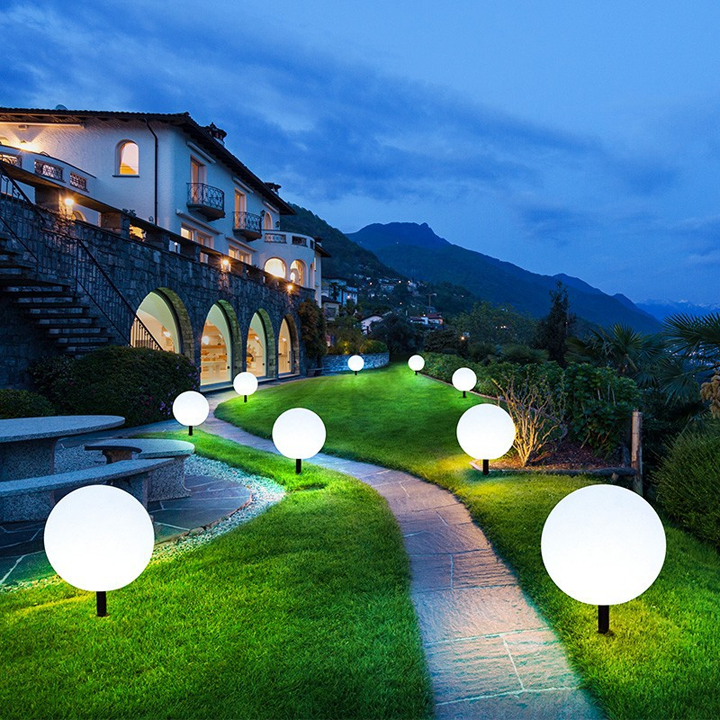 Cordless LED Glowing Ball Light - 16 RGB Color Changing Waterproof Floating Ball Lamp w/Remote