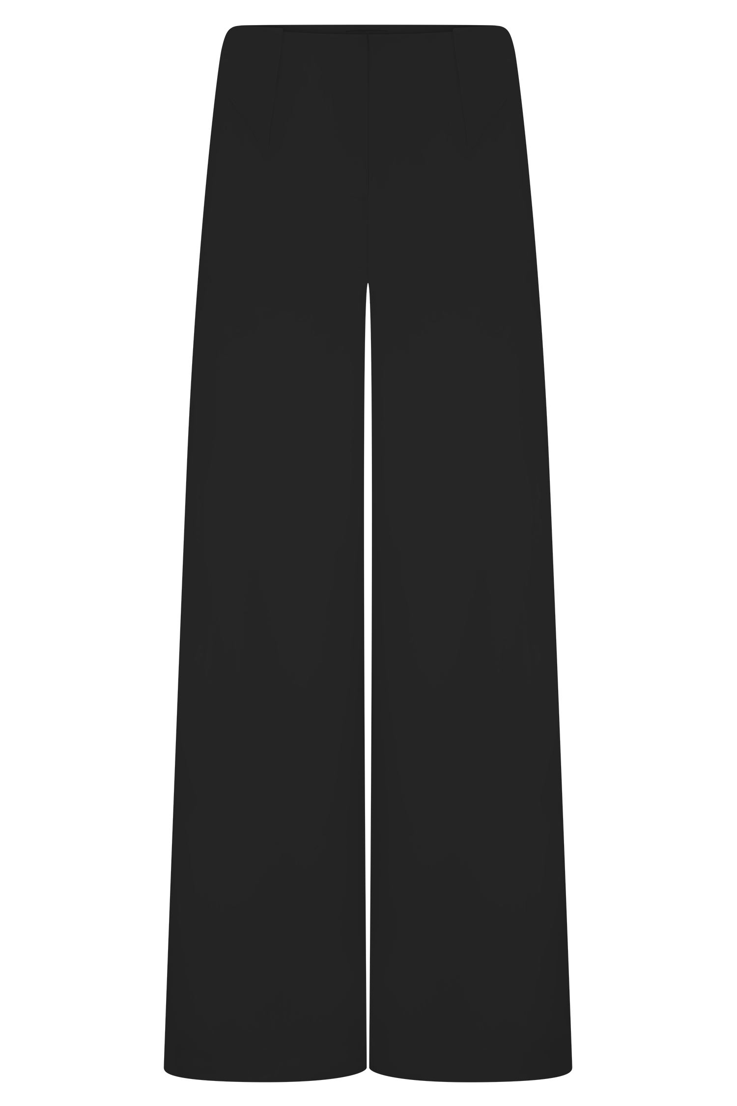 Black Wide Leg Suiting Trouser