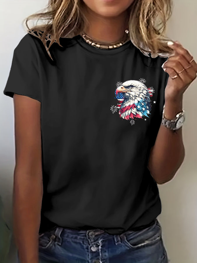 Women's 250th Anniversary Printed Casual T-Shirt