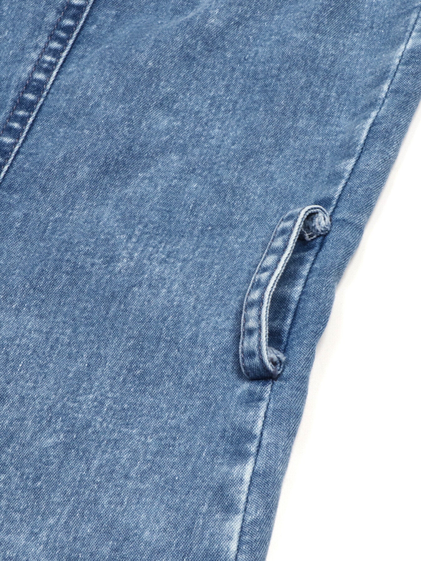 Halter Neck Button-Front Denim Dress