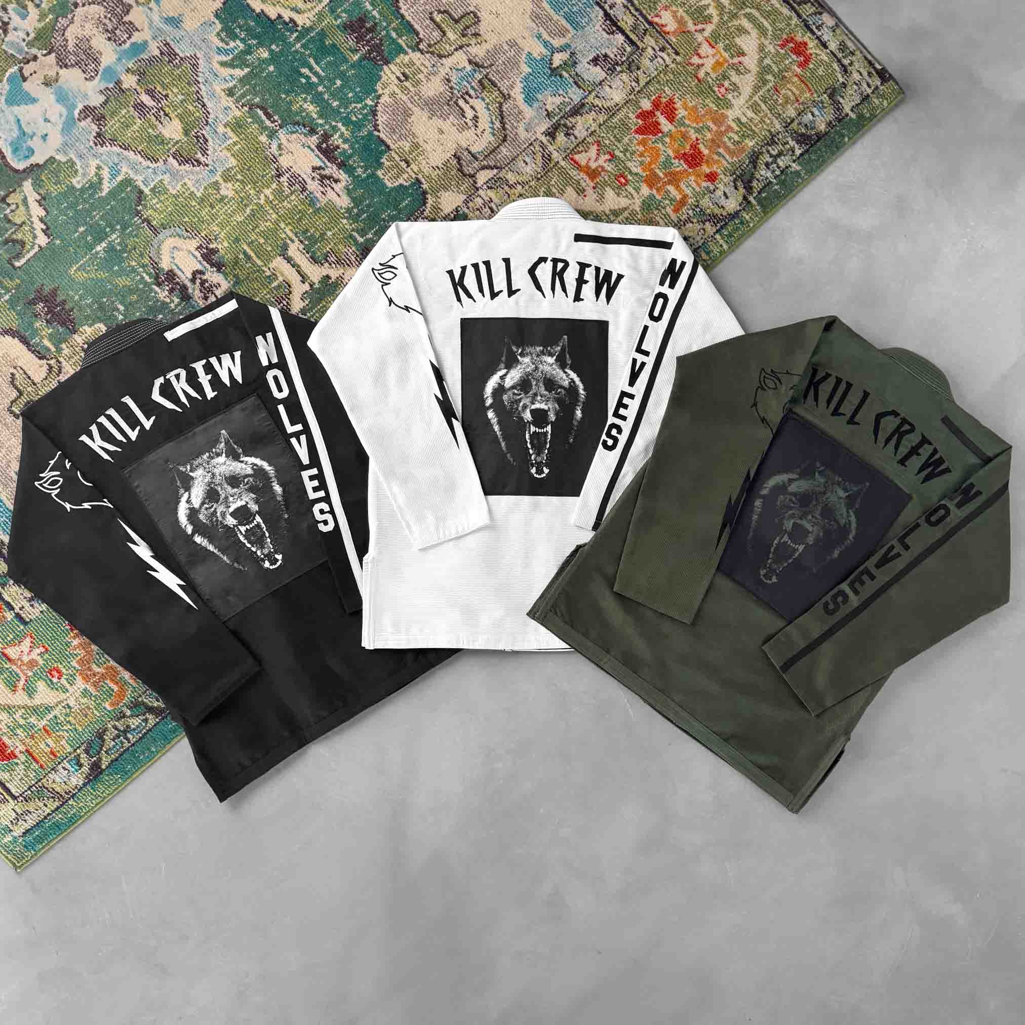 KILL CREW WOLF GI TOP - OLIVE