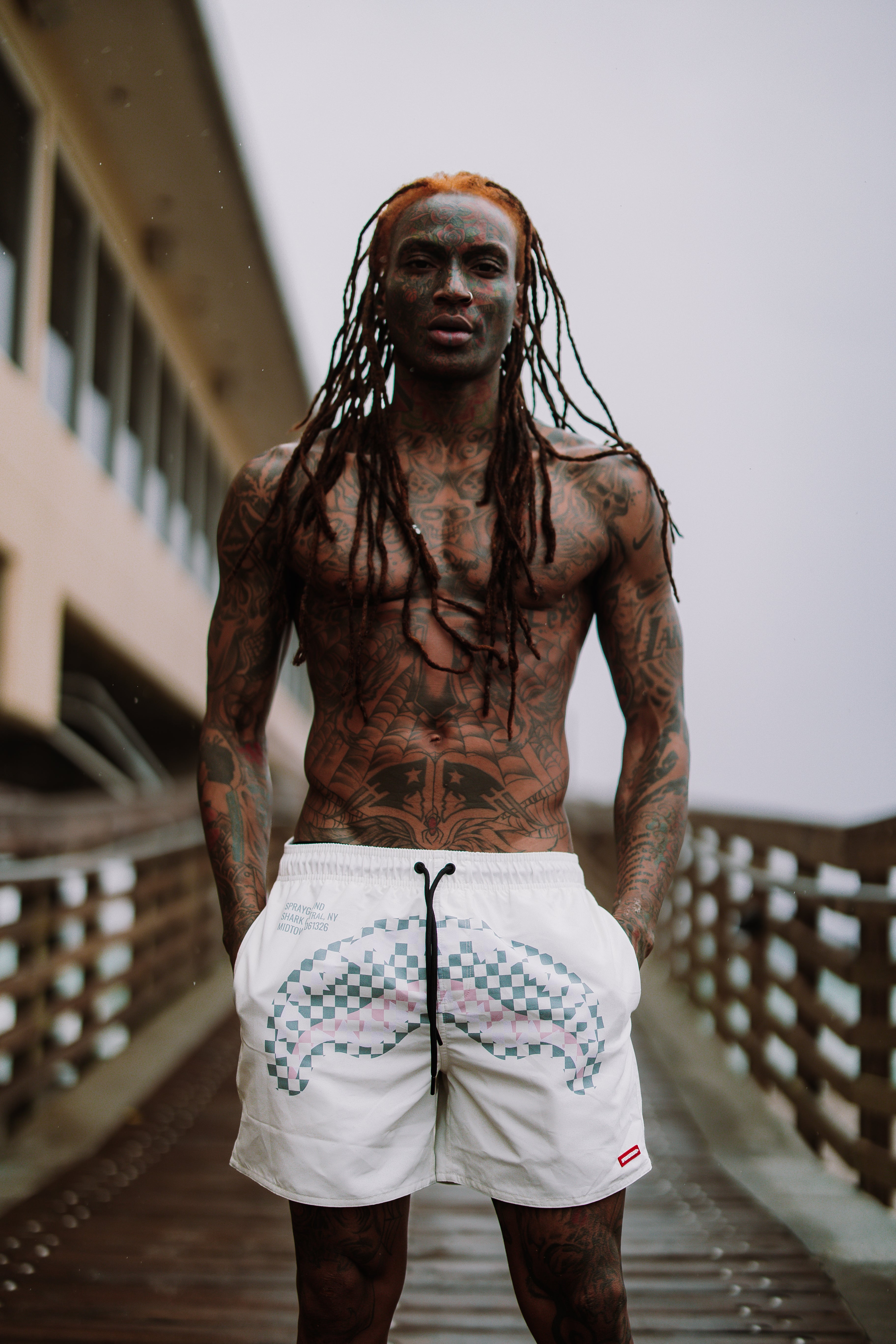 SHARK CENTRAL DYNAMIC SWIM SHORTS