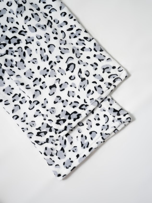 Loose Simple Leopard Pants