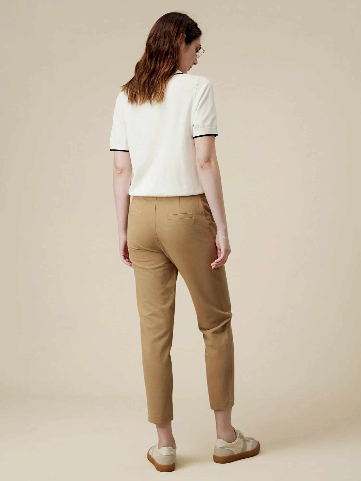 Cotton Linen Slim Pencil Pants