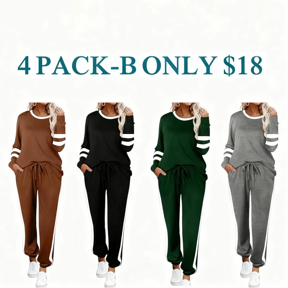 Women 2 Piece Outfits Sweat