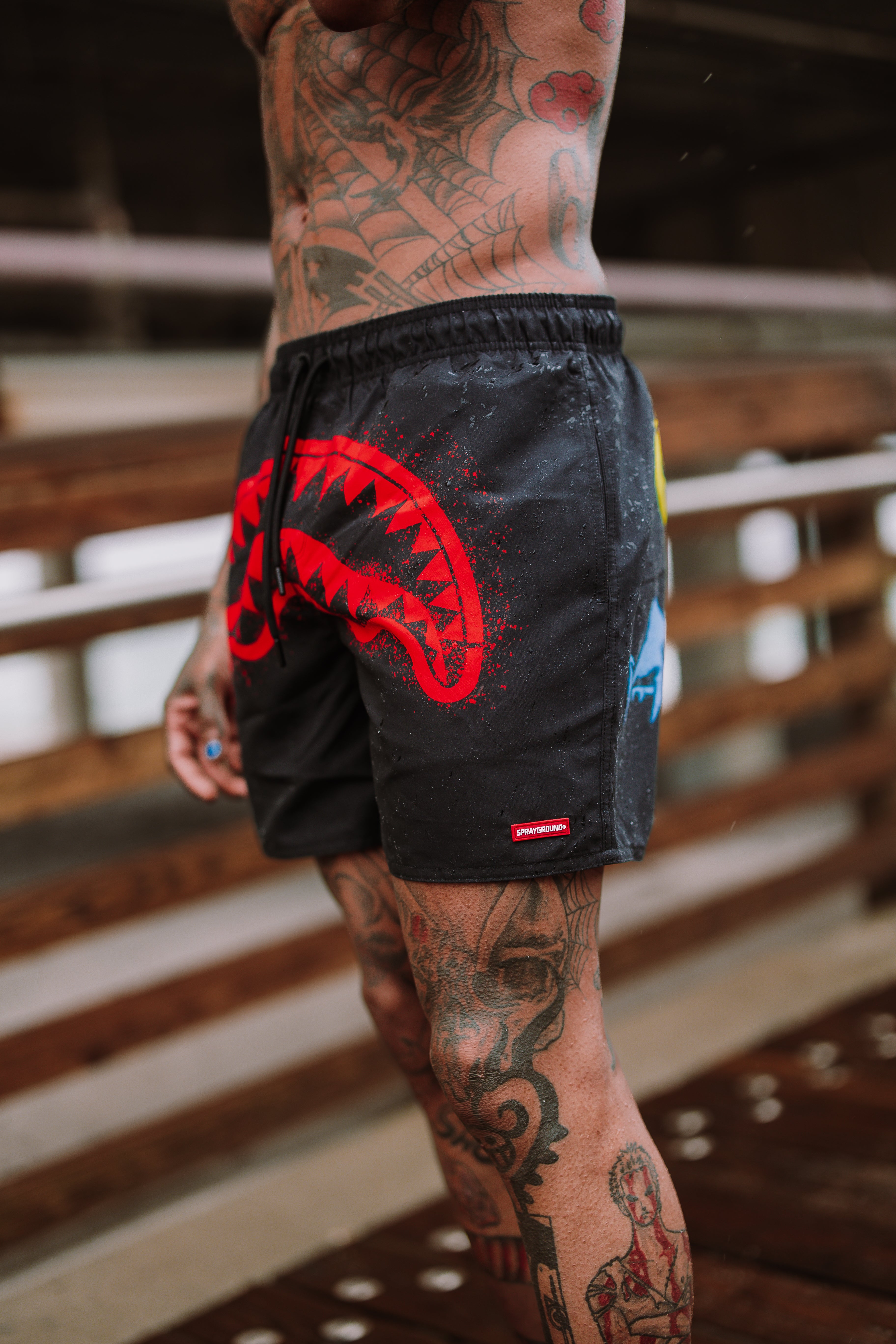 STREET ARTIST SWIM SHORTS