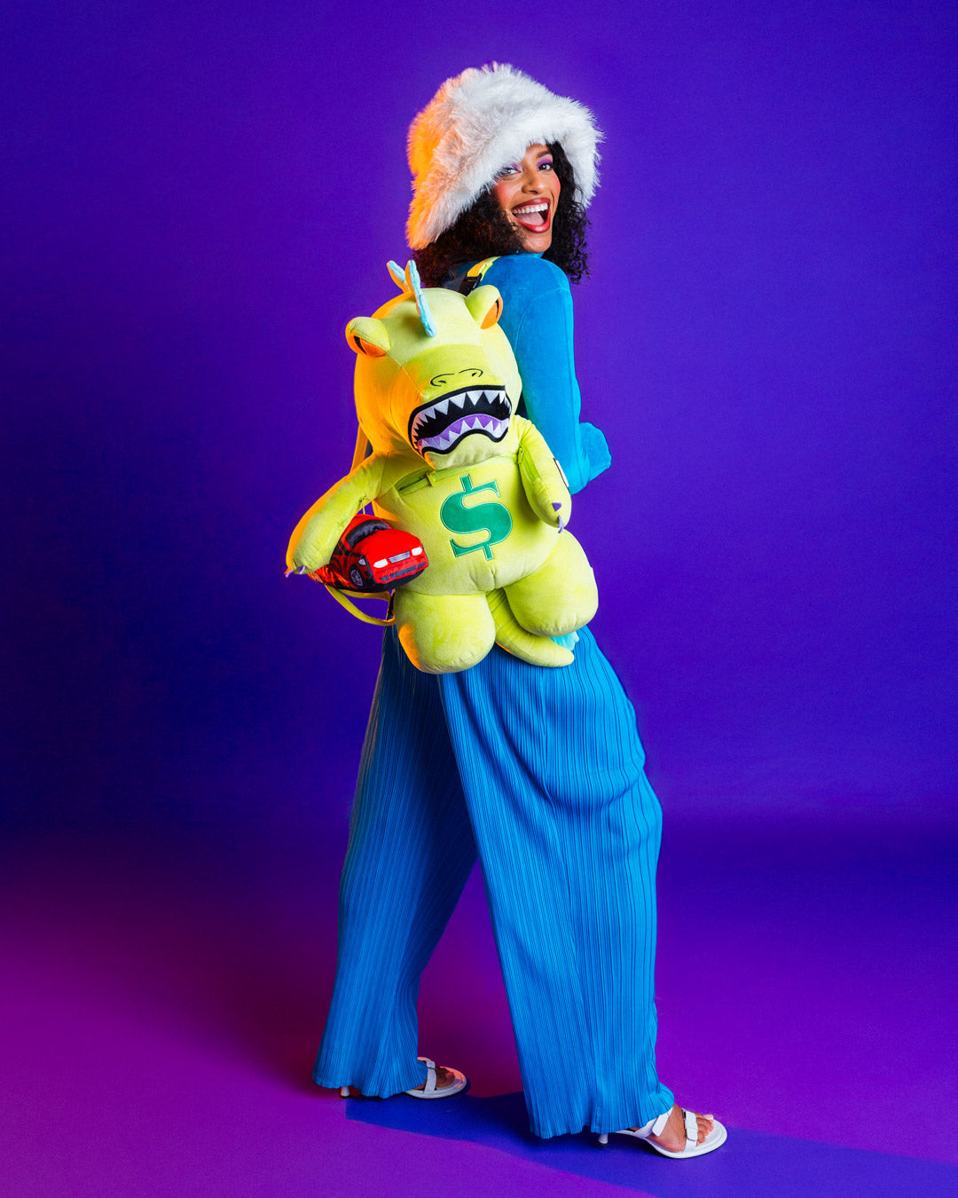 RUGRATS REPTAR GROWL PLUSH BACKPACK