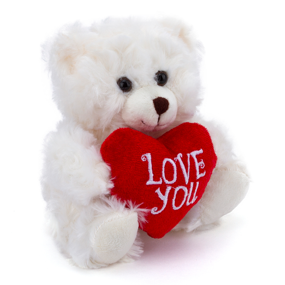 Valentine Cream Bear 6inch