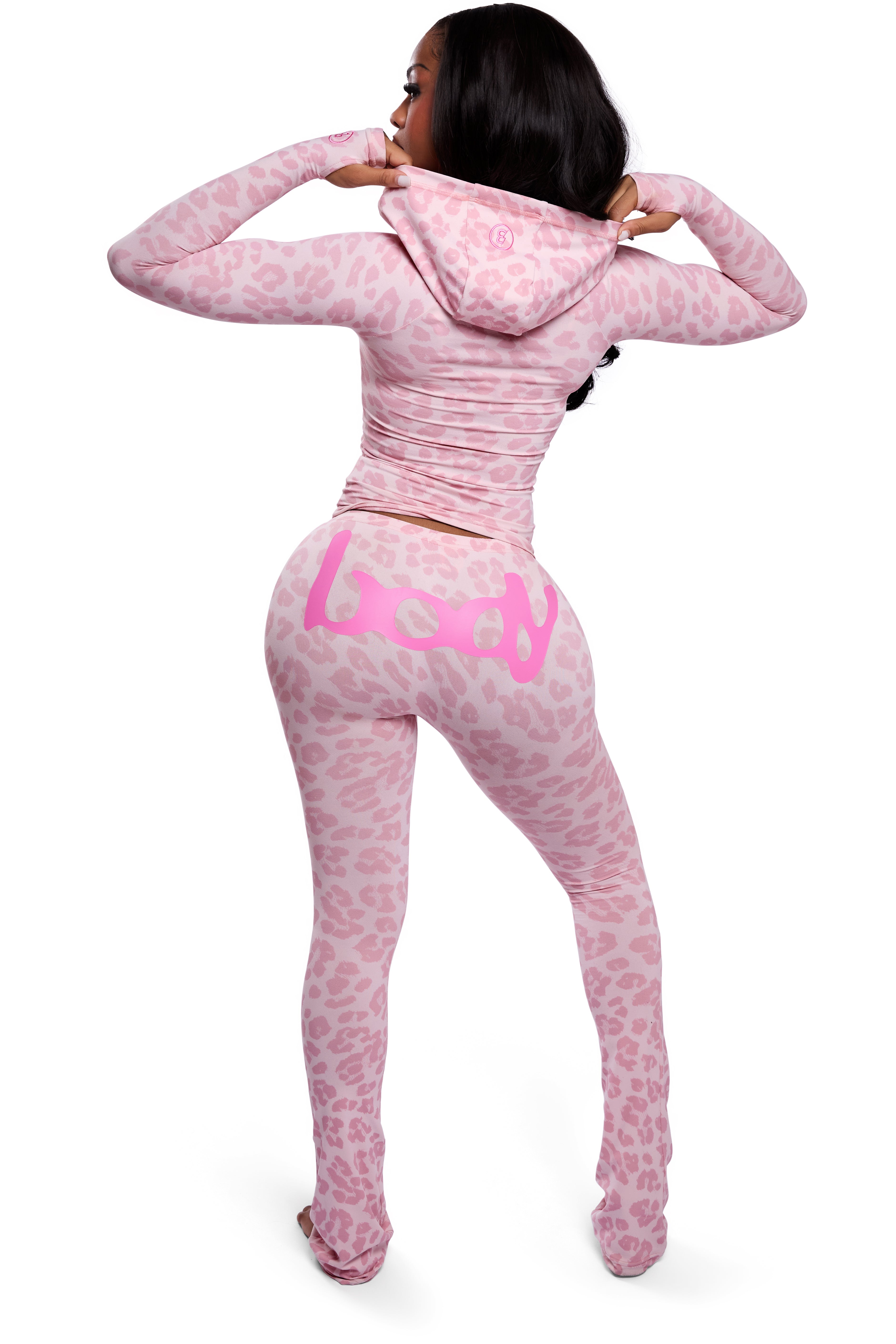 BASICS ULTRA LOW-RISE LEGGINGS 2.0 (PRETTY PINK GIRAFFE)