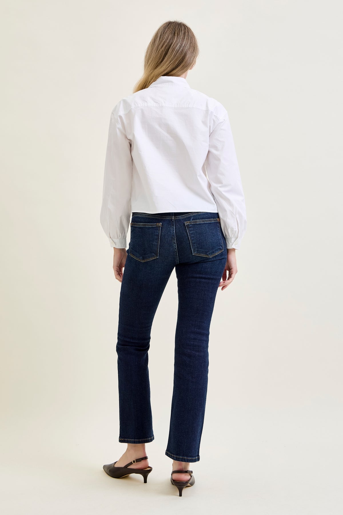 Daisy Whiskered Bootcut Jeans (29