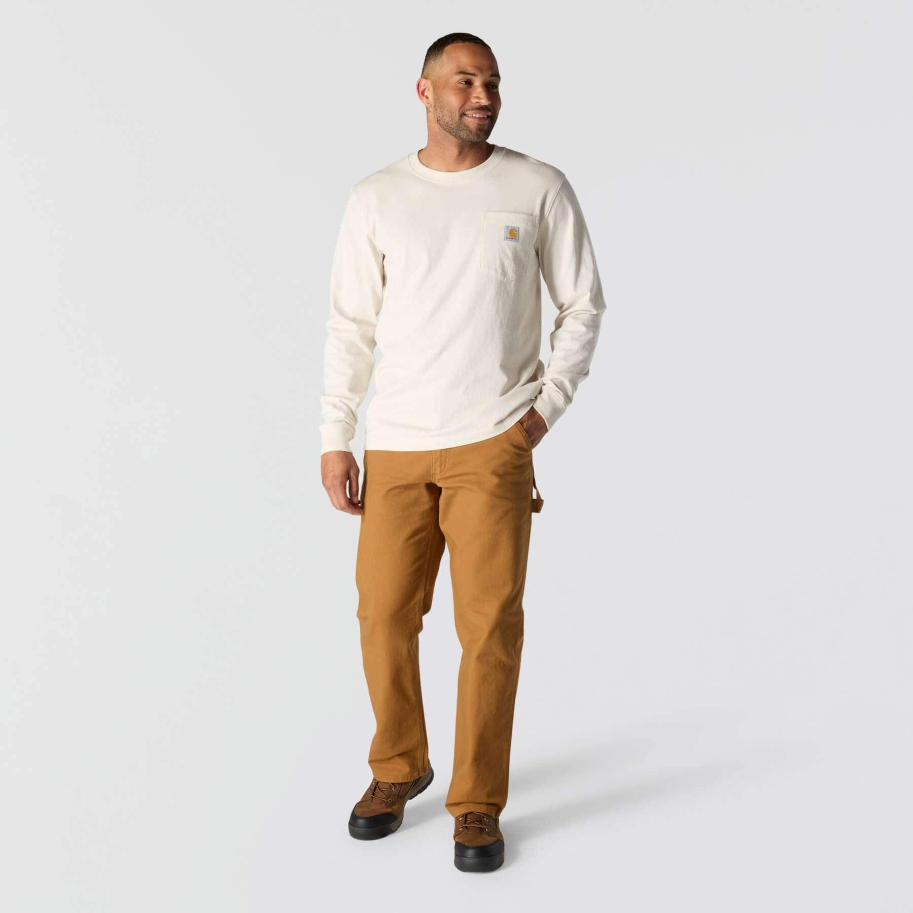 CHT Relaxed Fit Heavyweight Long-Sleeve Pocket Outdoor Graphic T-Shirt 107260