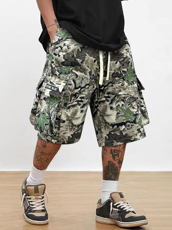 Men's Street Camo Cargo Shorts (Loose Fit)