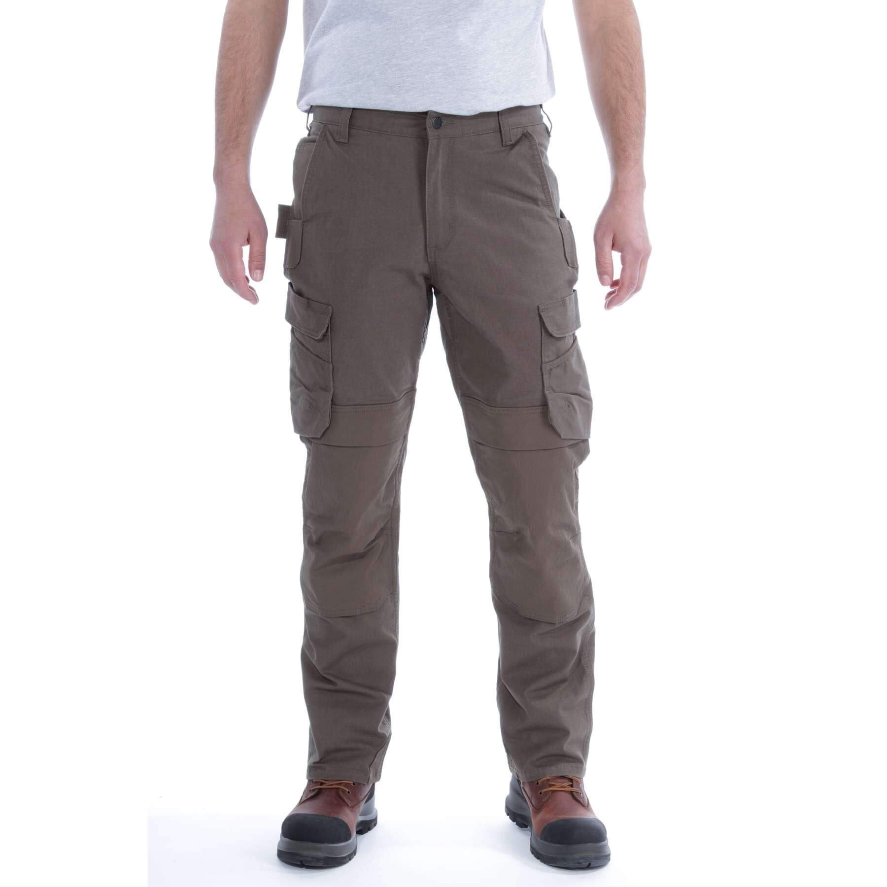 CHT Steel Relaxed Fit Double Front Stretch Ripstop Cargo Trousers 103335