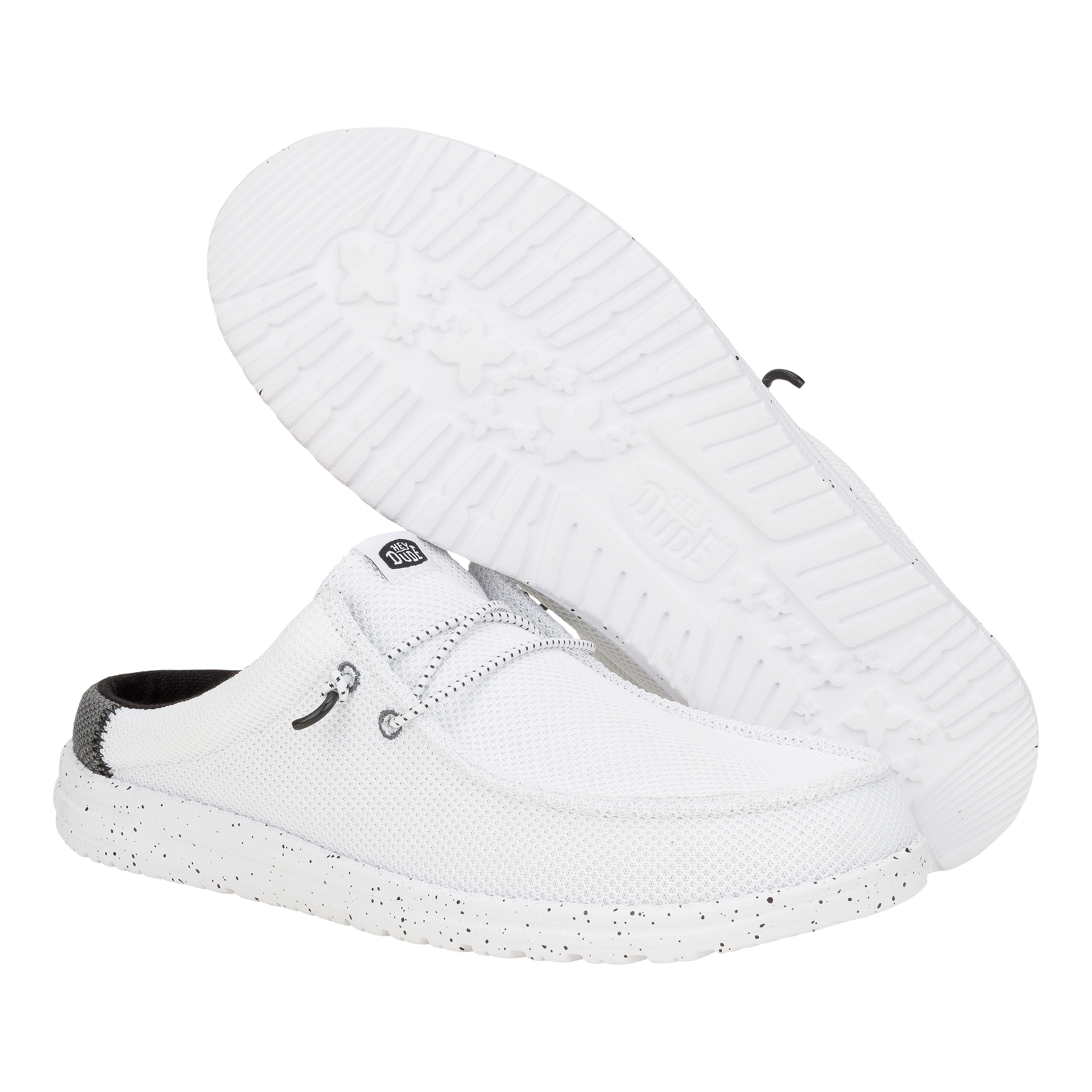 Wally Slip Varsity - White/Black