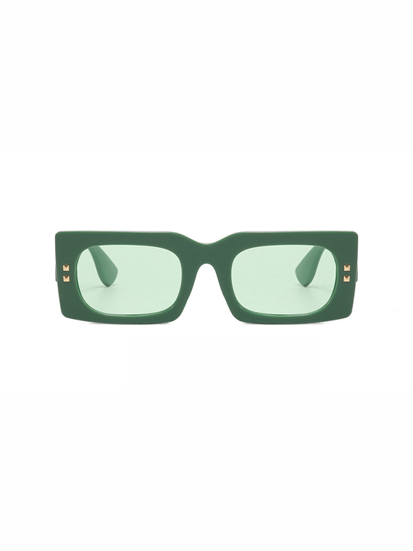 Geometric Sun-Protection Sunglasses Accessories