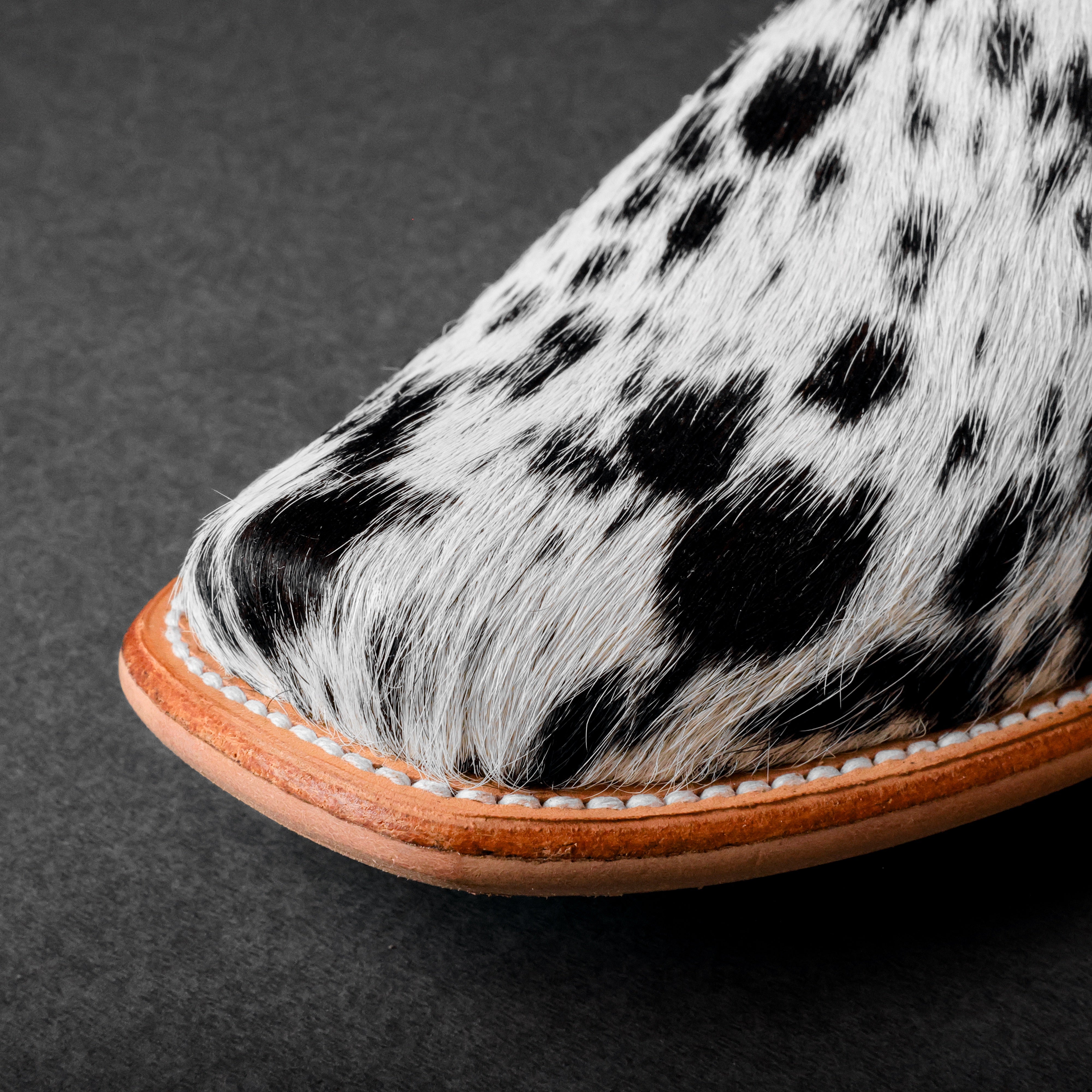 Genuine Cowhide Boots - Cutter Toe