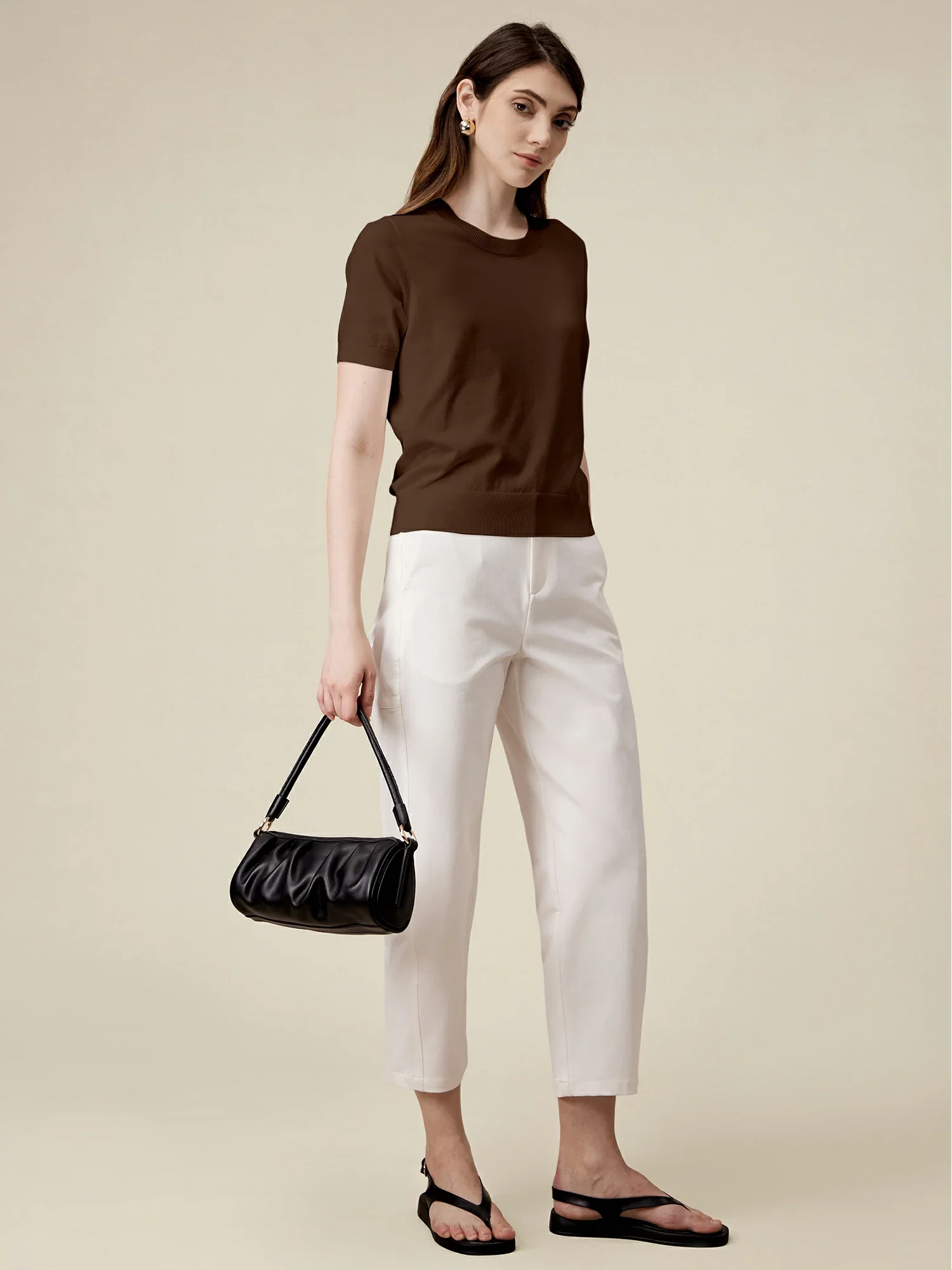 Lyocell Lightweight Knit Top