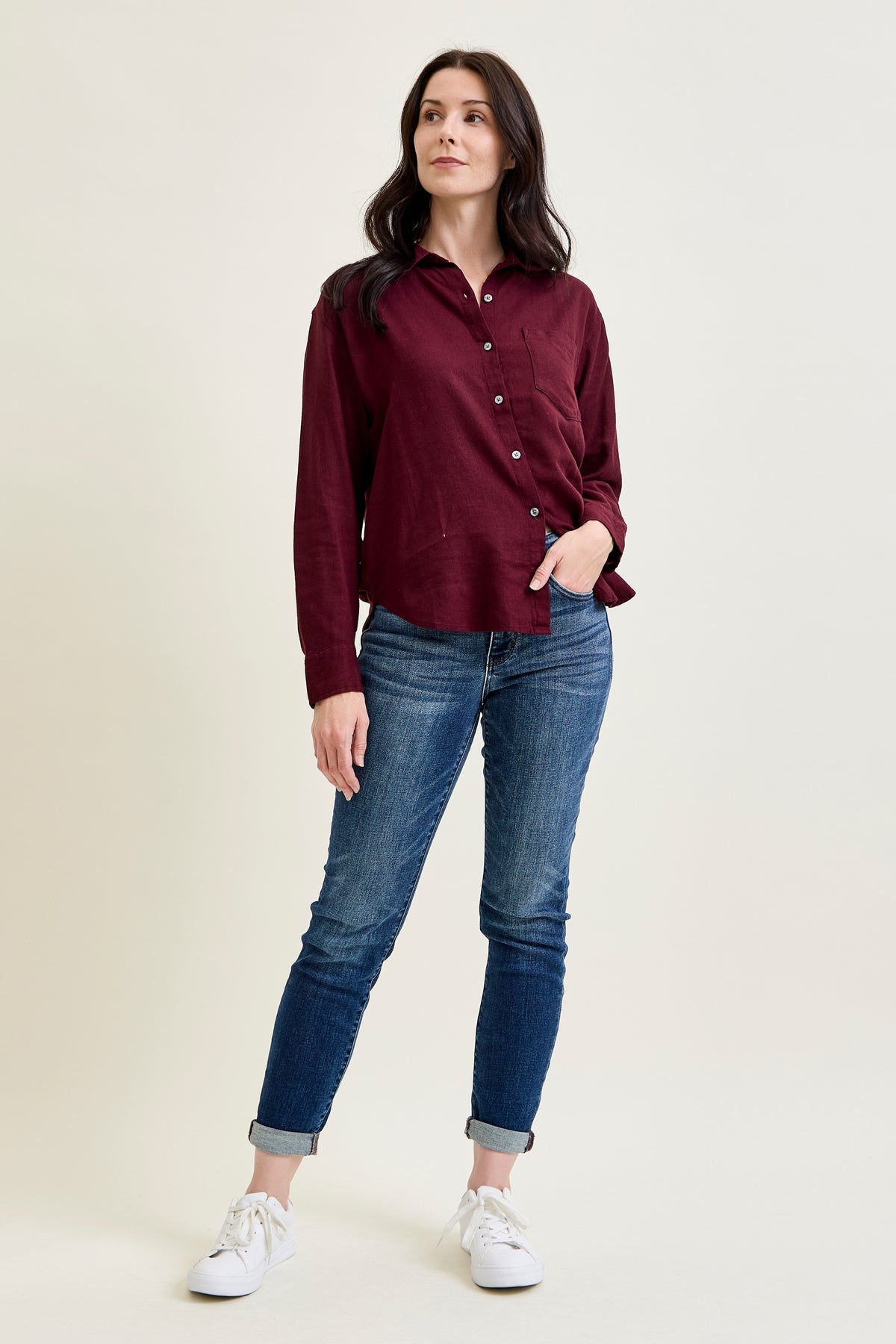 Annie Classic Cuffed Slim Fit