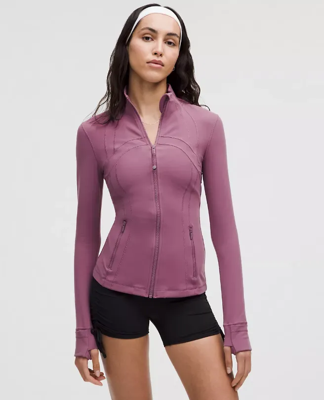 Women's Solid Zip-up Pocket Jacket