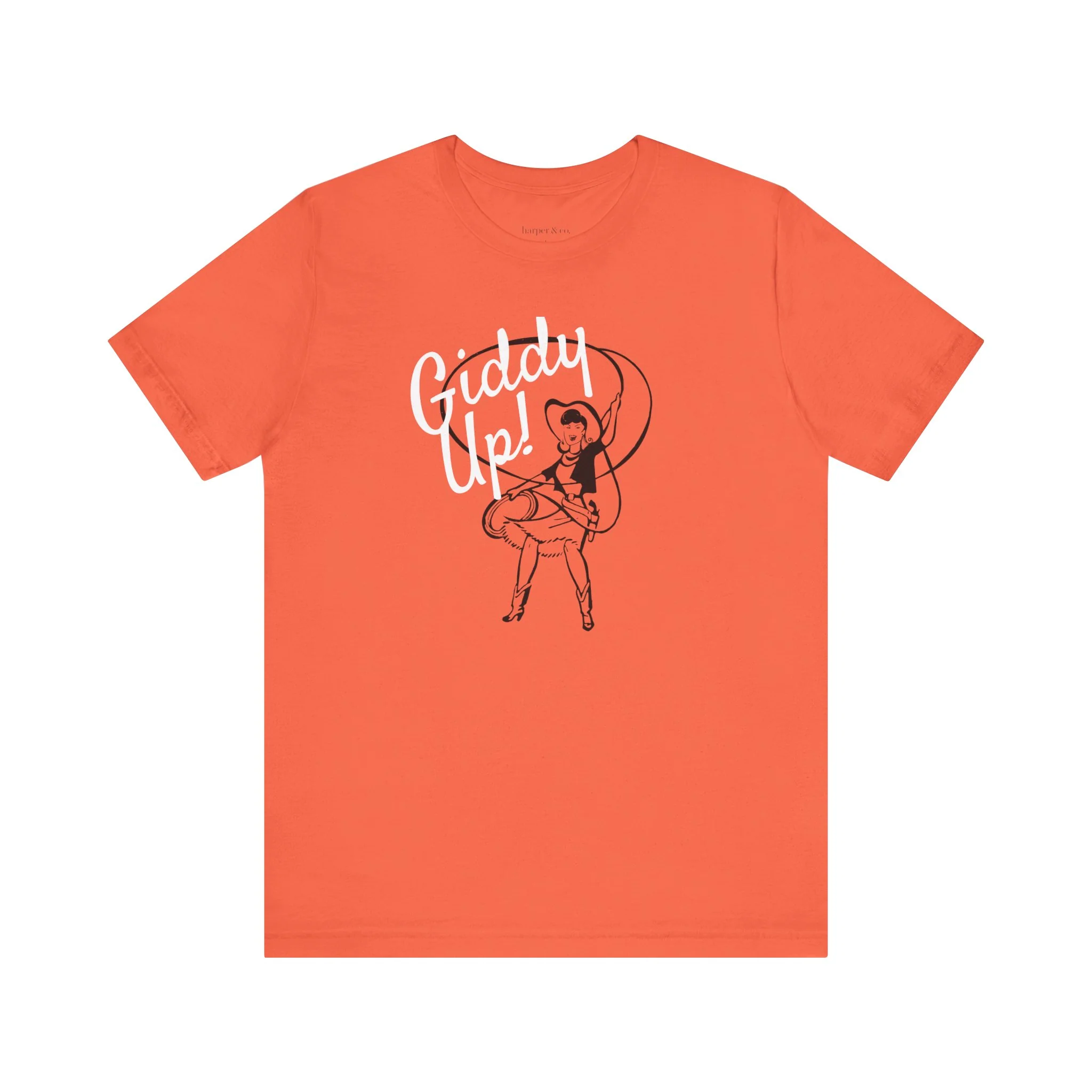 Giddy Up! Unisex Jersey Short Sleeve Tee