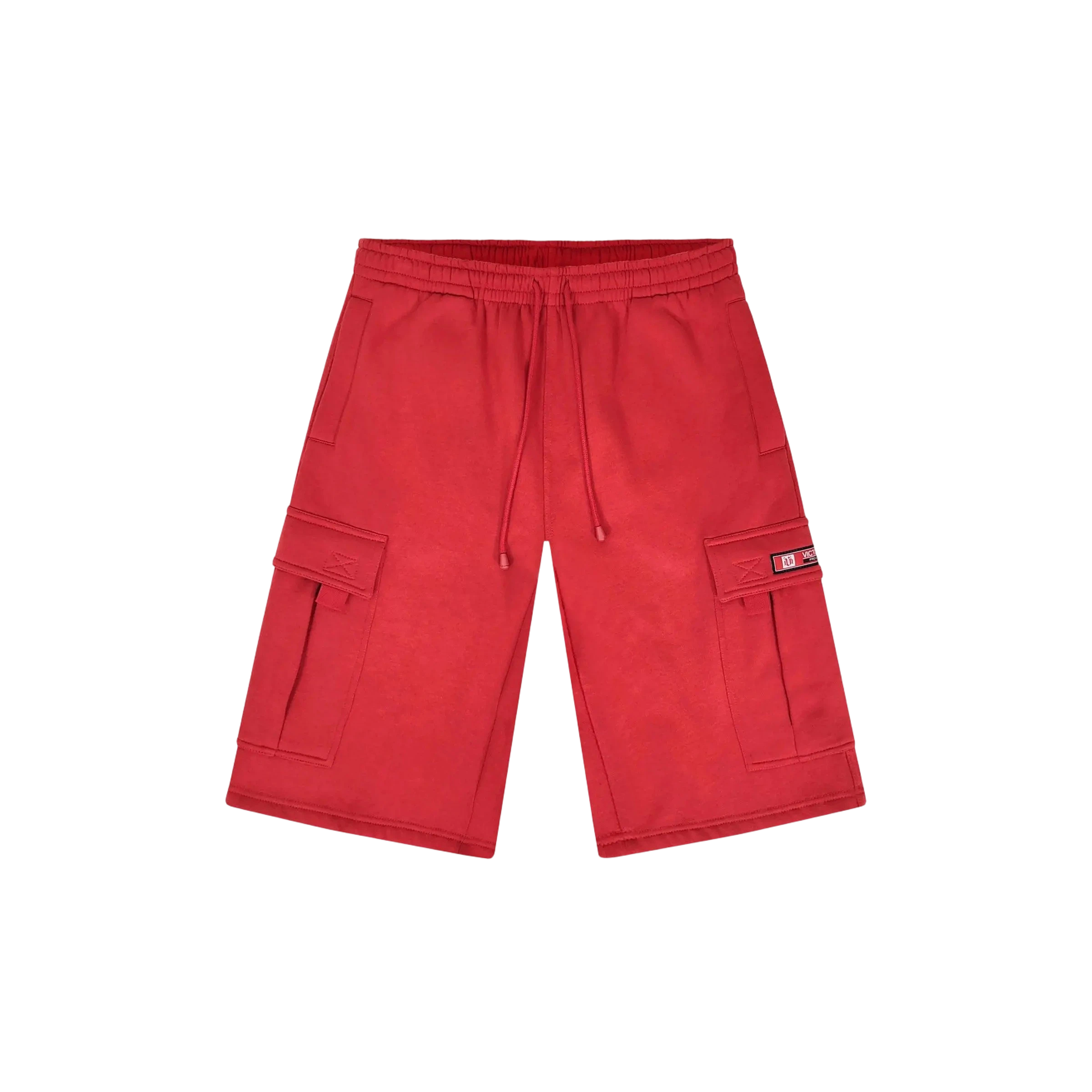 Baggy fit Fleece Shorts Menswear Cargo pocket