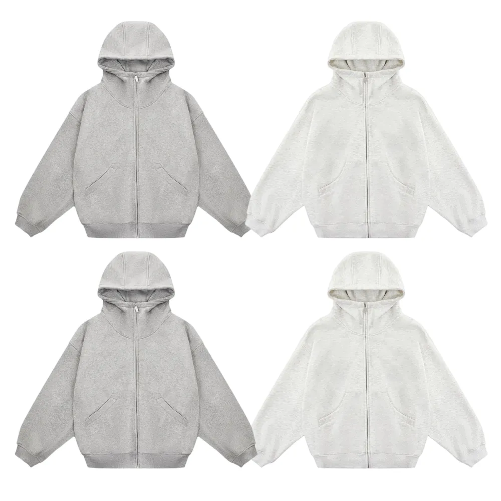 Women's Oversized Zip-Up Hoodie
