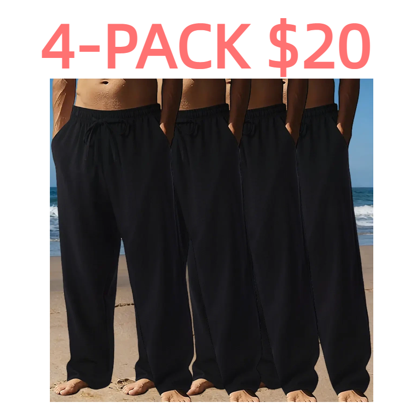 Men's Casual Pants Set