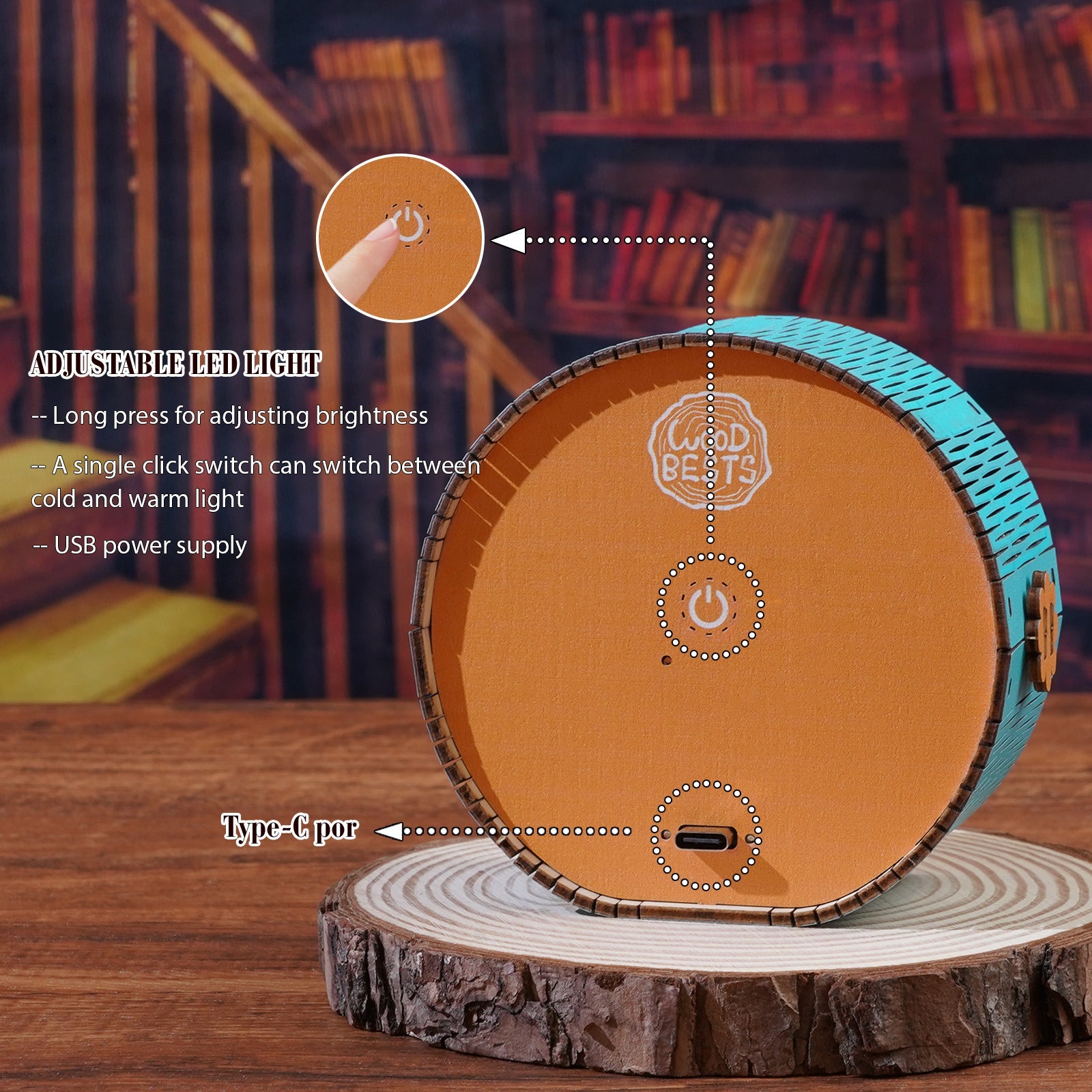 â€œIntrepid Explorerâ€  Kit - 3D Wooden Puzzle Night Light